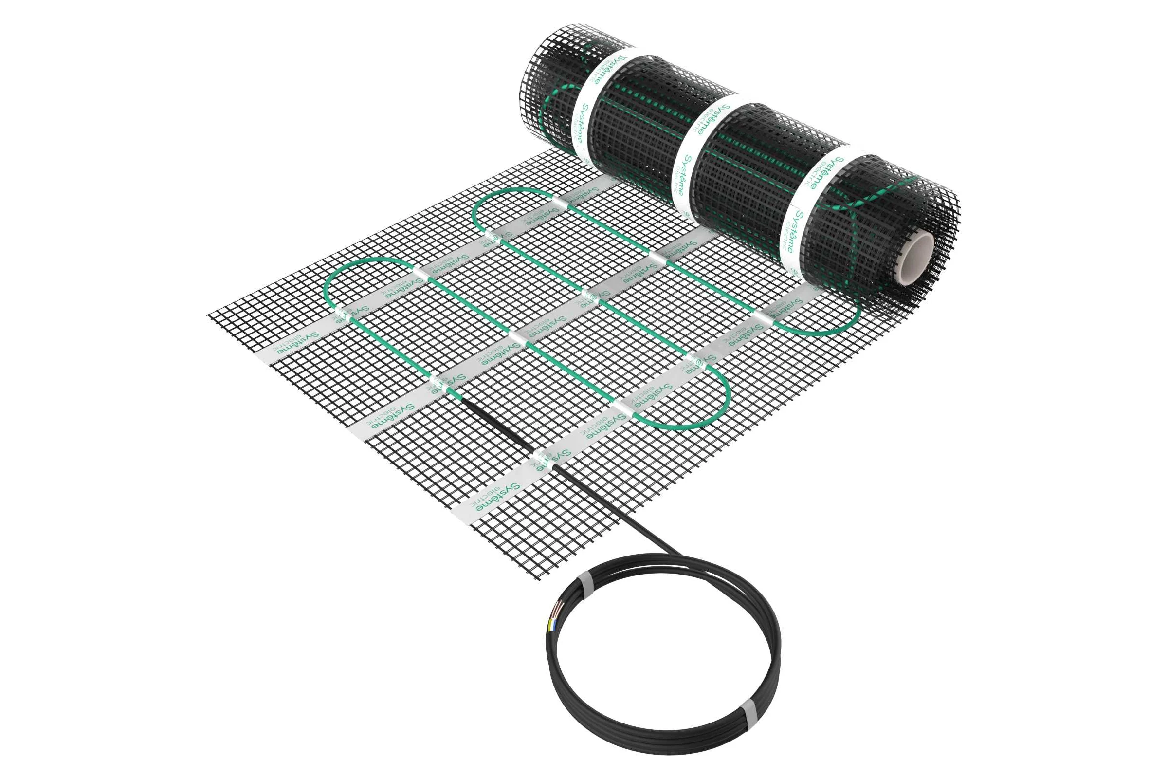 Теплый пол мат нагревательный Systeme Electric STEP TURBO 200 Вт/м2, 1600 Вт, 8 м2 STM200080