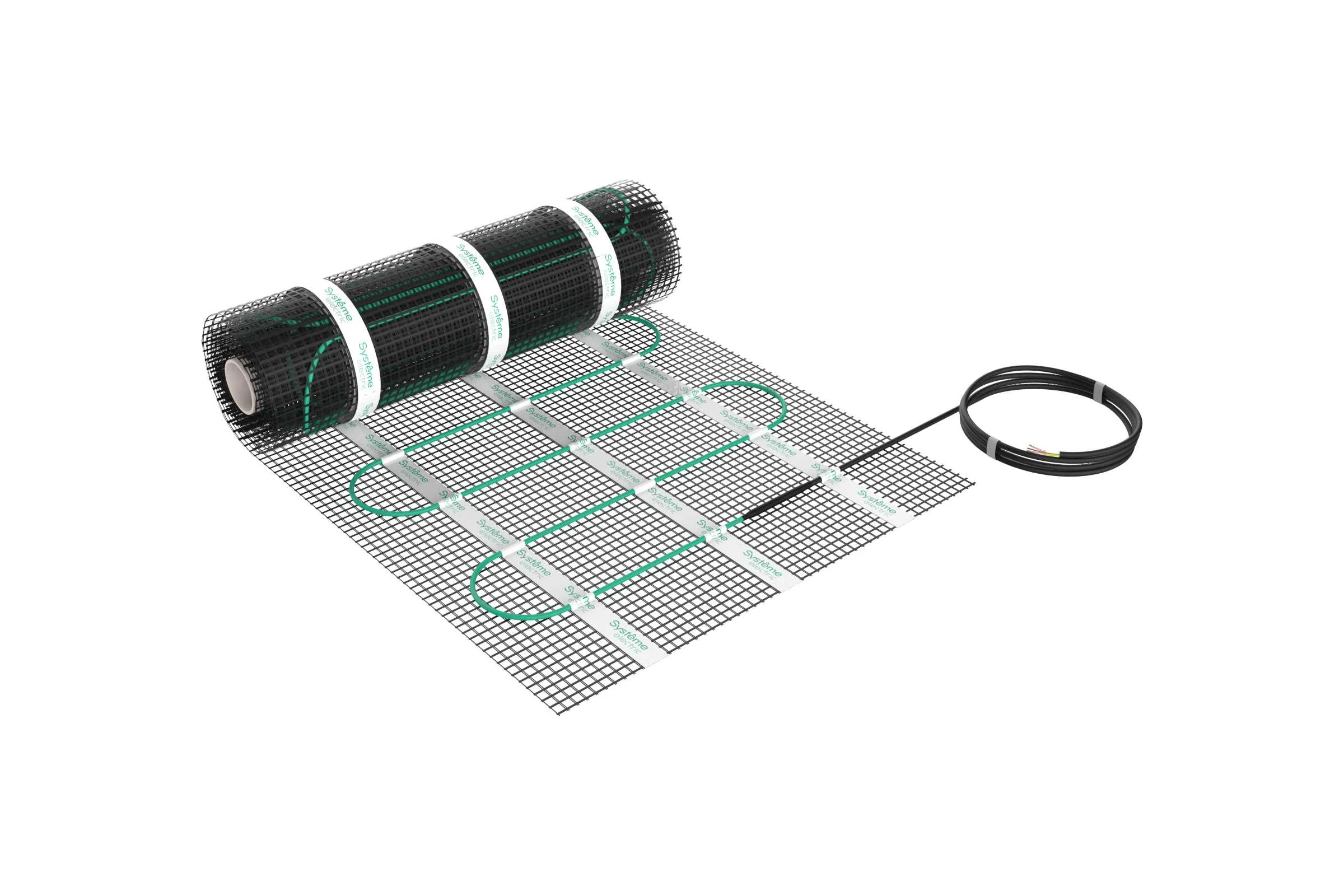 Теплый пол мат нагревательный Systeme Electric STEP TURBO 200 Вт/м2, 400 Вт, 2 м2 STM200020