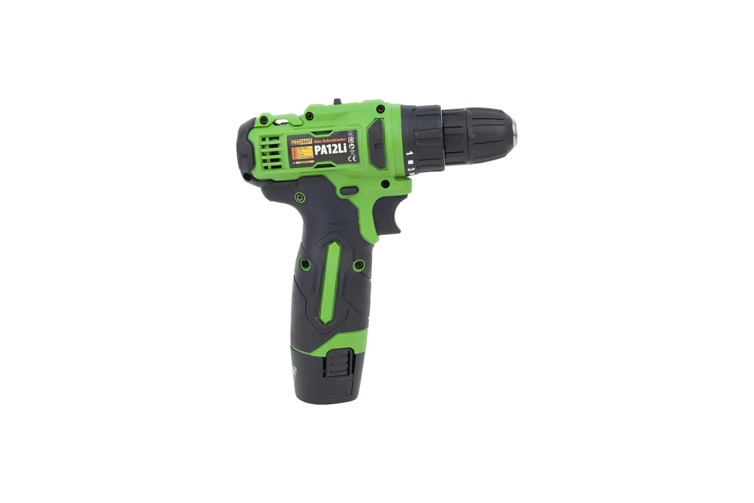 Аккумуляторный шуруповерт Universal PA-12Li COMPACT PROCRAFT PA12C