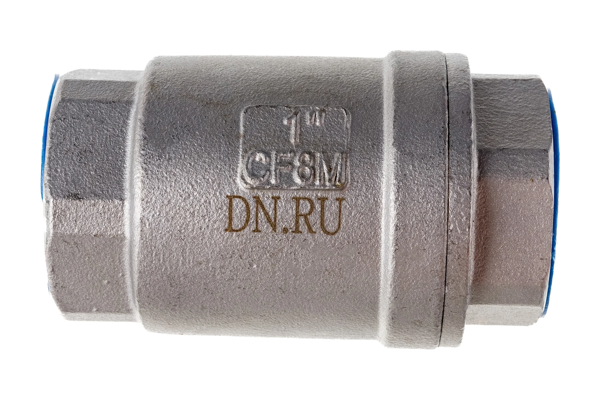 Клапан обратный LSCV 1″ Ду25 DN.ru Ру16 муфтовый, пружинный, нержавеющая сталь D100-00489