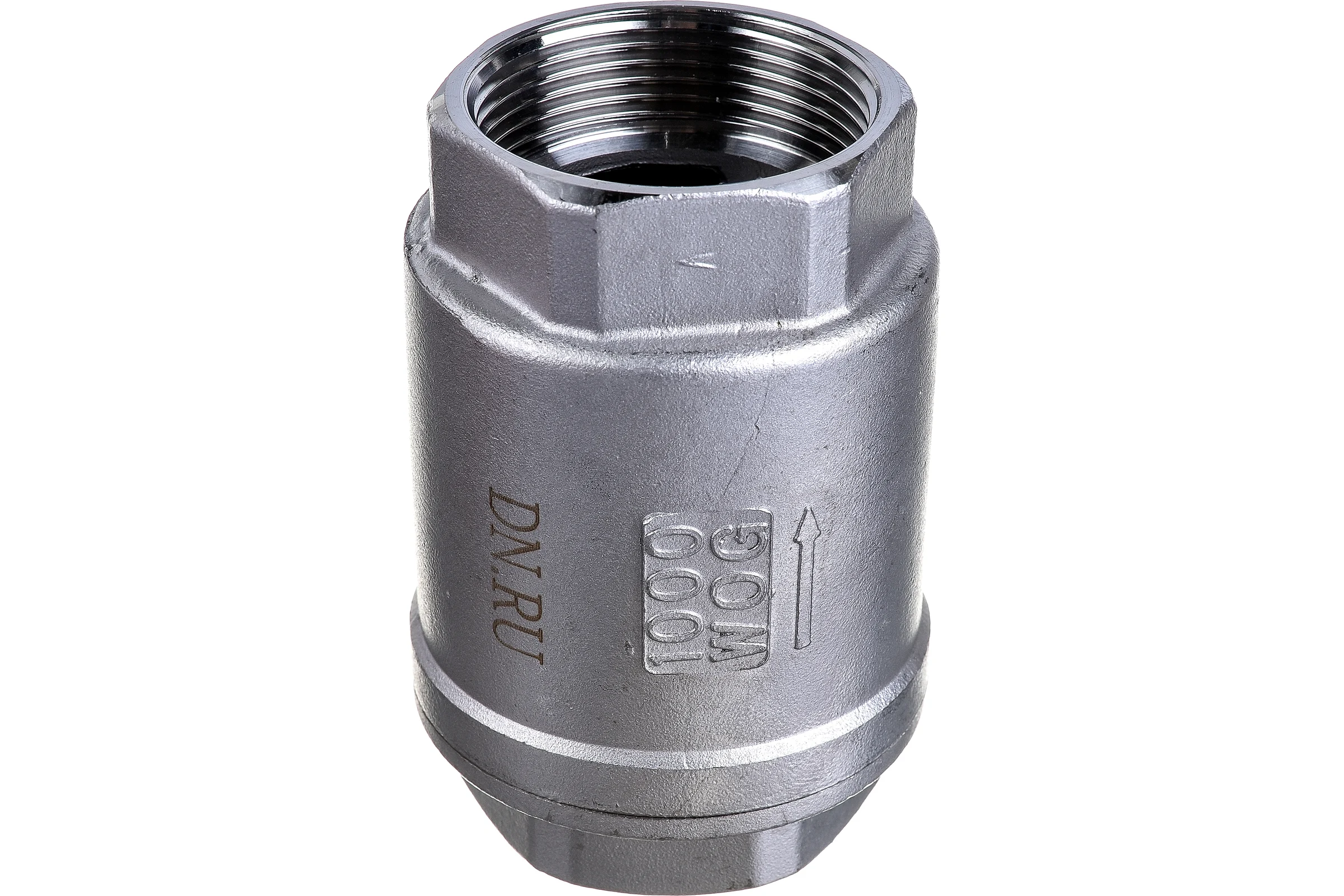 Клапан обратный LSCV 1 1/2″ DN.ru Ду40 Ру16 муфтовый, пружинный, нержавеющая сталь D100-00491