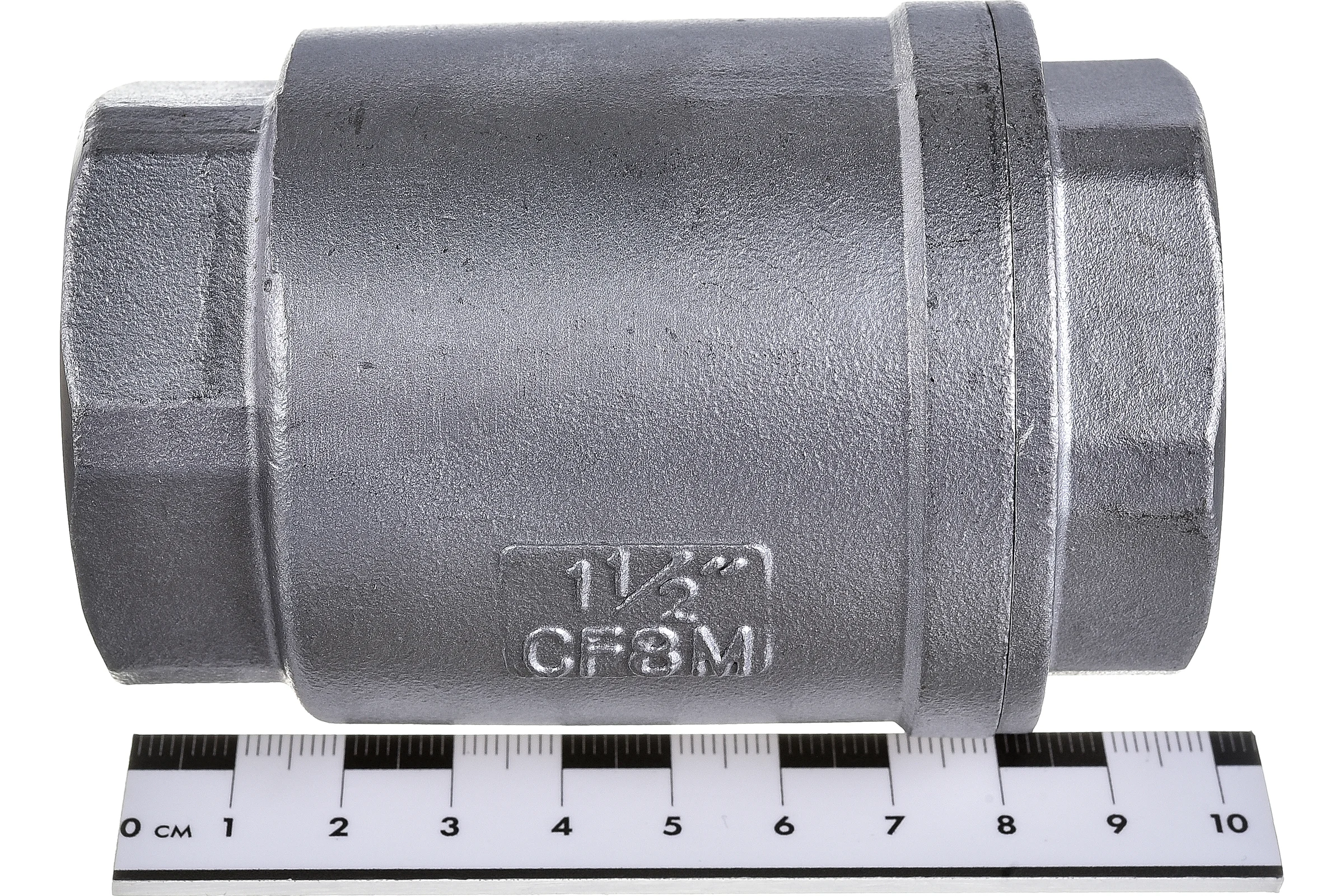 Клапан обратный LSCV 1 1/2″ DN.ru Ду40 Ру16 муфтовый, пружинный, нержавеющая сталь D100-00491