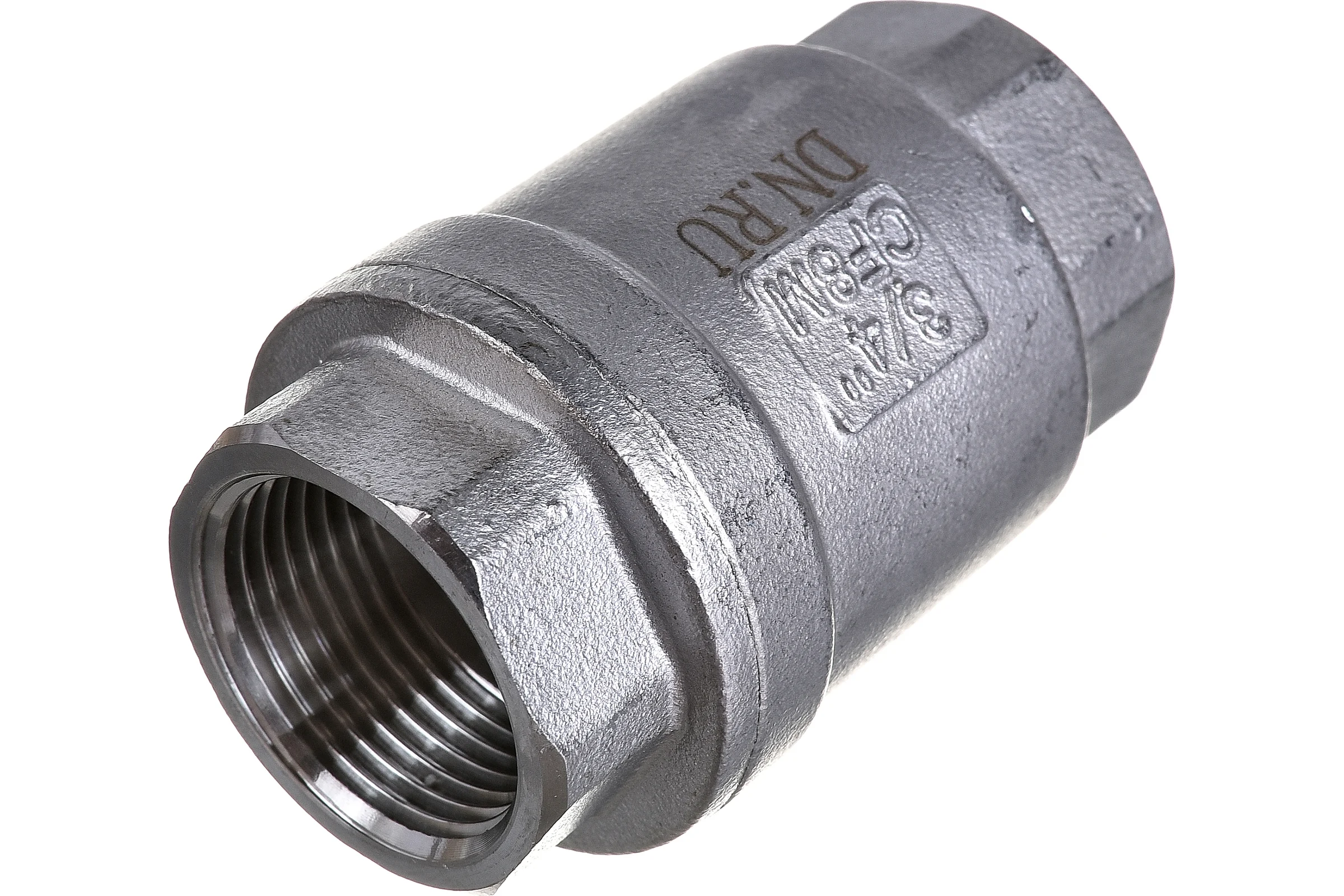 Клапан обратный LSCV 3/4″ Ду20 DN.ru Ру16 муфтовый, пружинный, нержавеющая сталь D100-00488