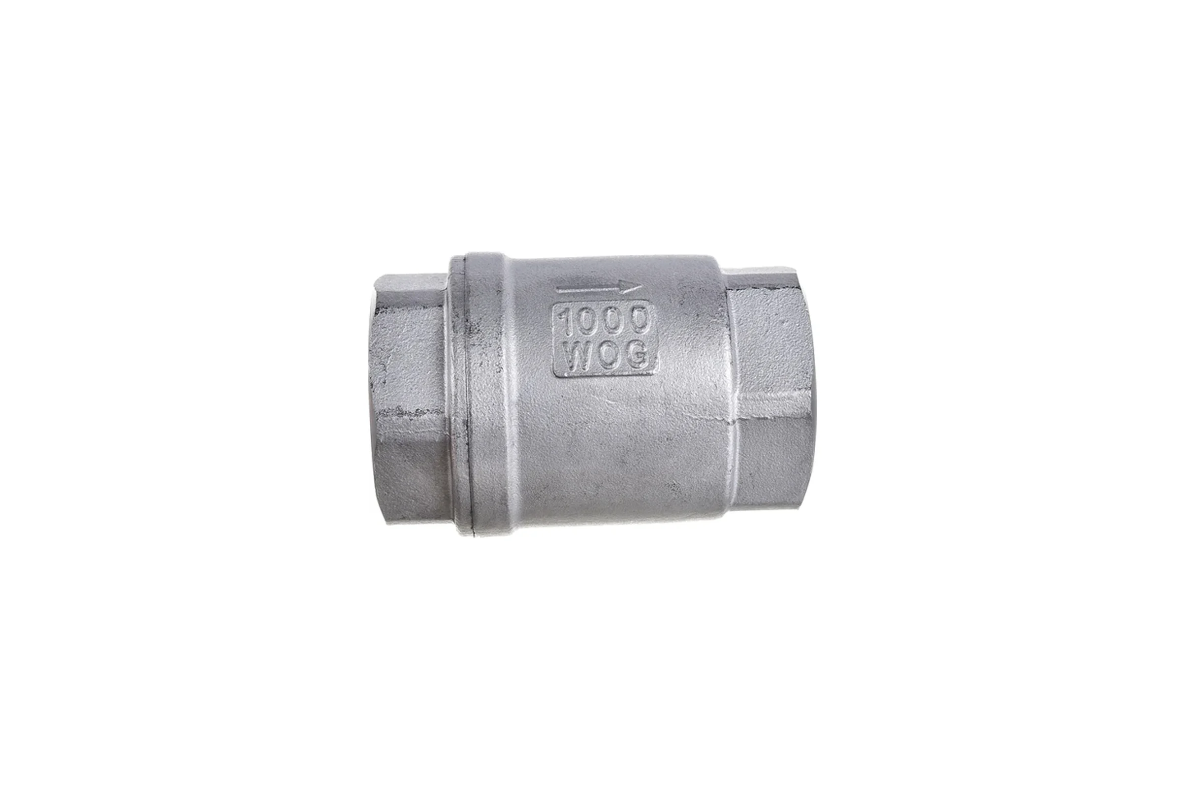 Клапан обратный LSCV 1 1/4″ DN.ru Ду32 Ру16 муфтовый, пружинный, нержавеющая сталь D100-00490