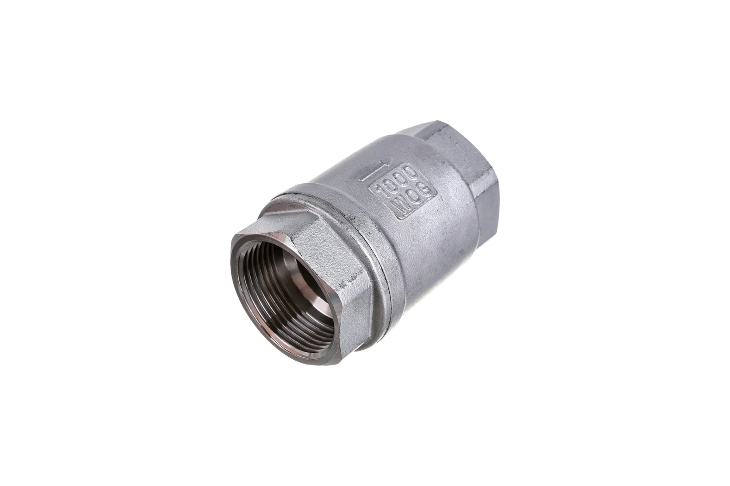 Клапан обратный LSCV 1 1/4″ DN.ru Ду32 Ру16 муфтовый, пружинный, нержавеющая сталь D100-00490