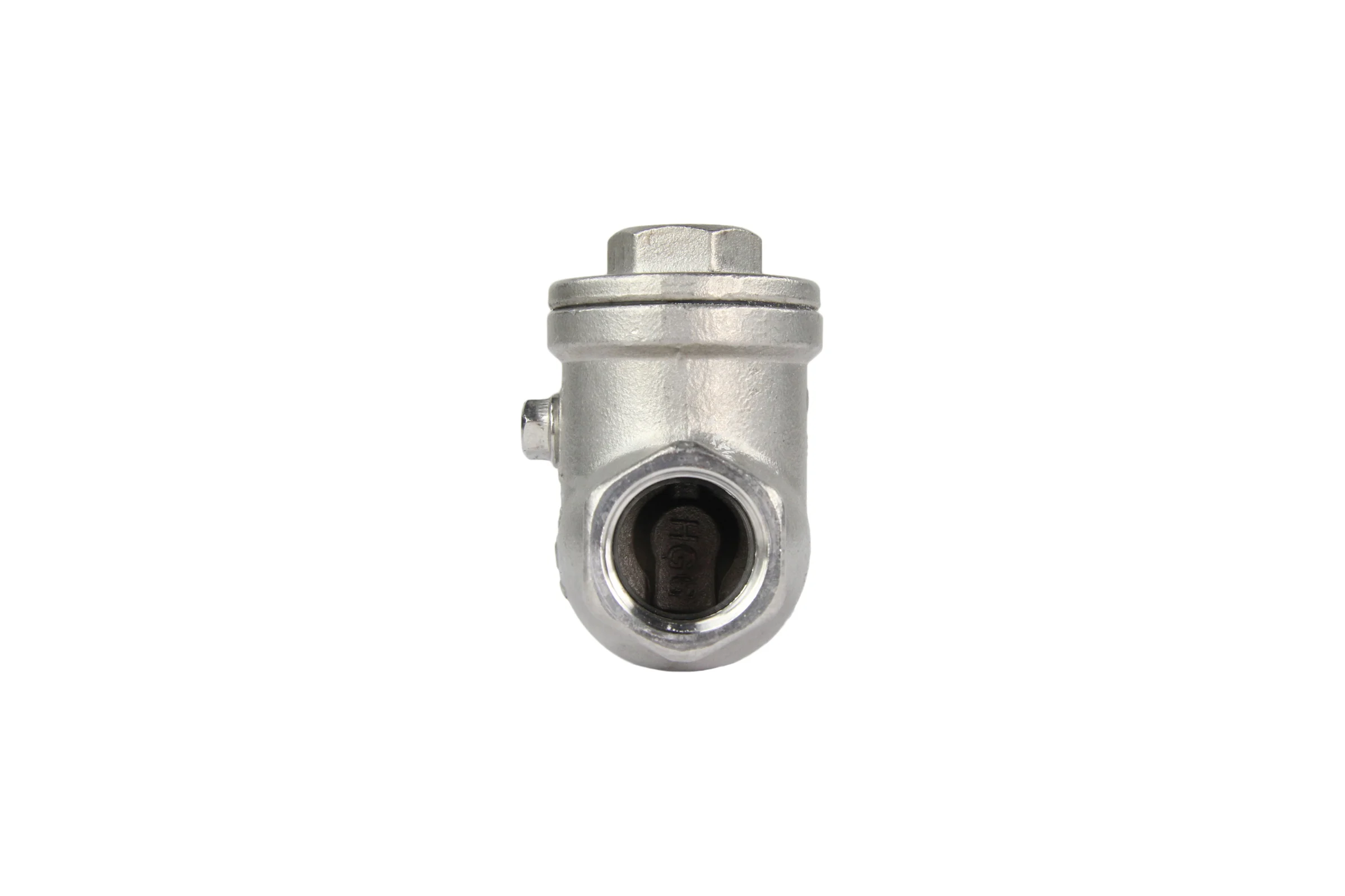 Клапан обратный SCV-316 1/2″ Ду15 DN.ru Ру16 муфтовый, поворотный, нержавеющая сталь D100-00493