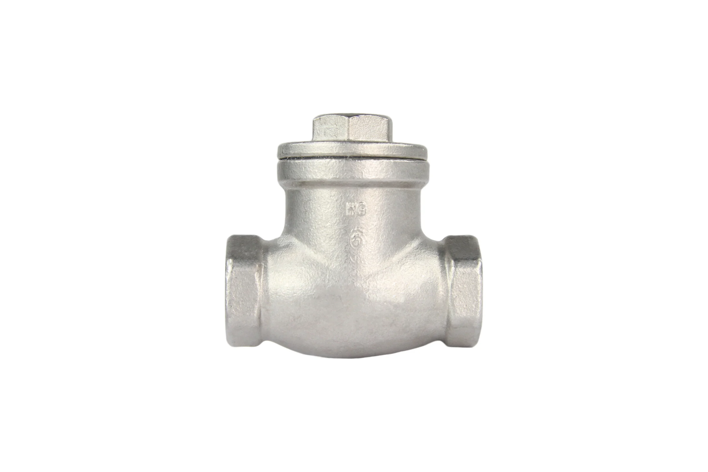 Клапан обратный SCV-316 1/2″ Ду15 DN.ru Ру16 муфтовый, поворотный, нержавеющая сталь D100-00493