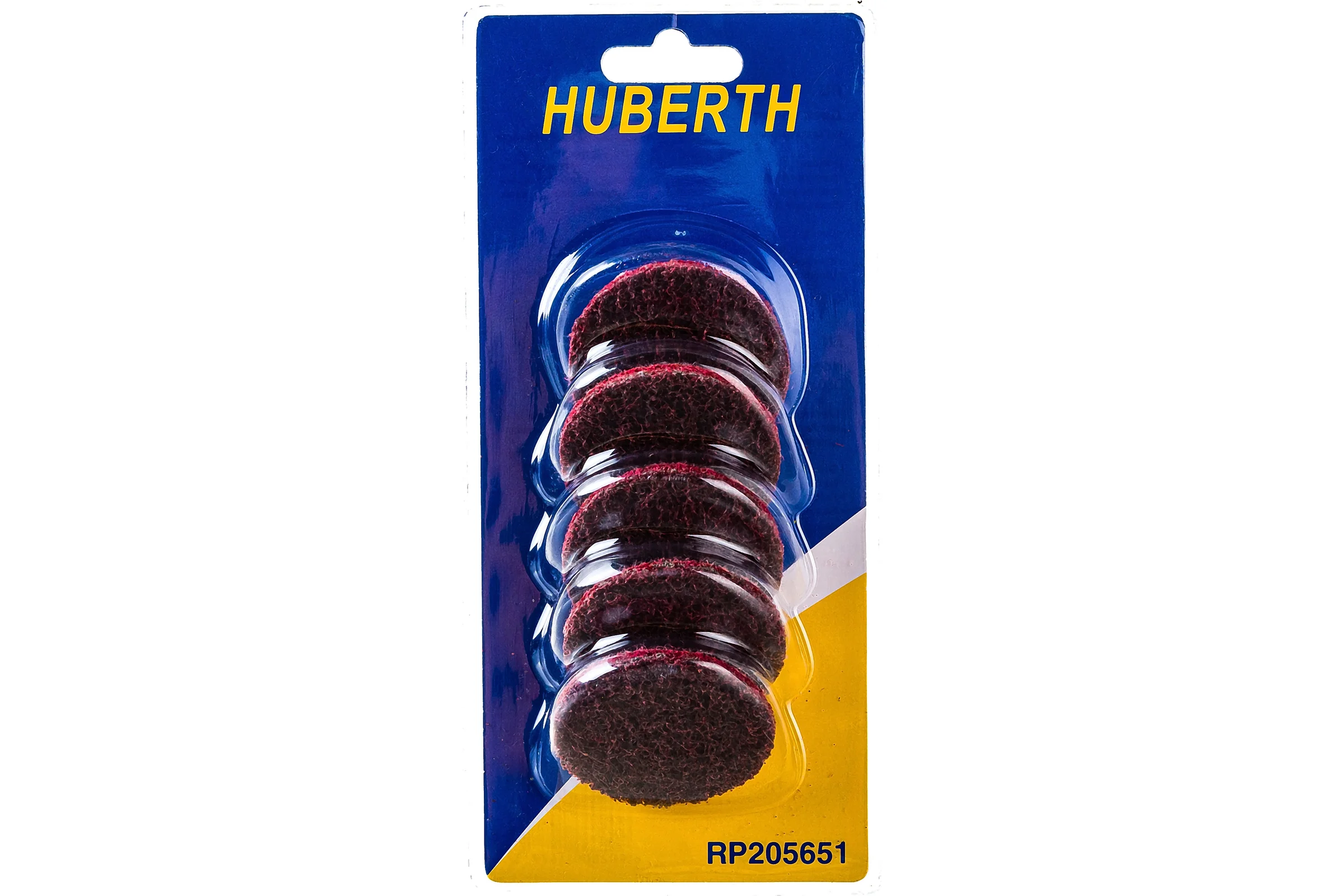 Круг зачистной 50 мм быстросъёмный нетканый жёсткий HPU 5 шт HUBERTH RP205651