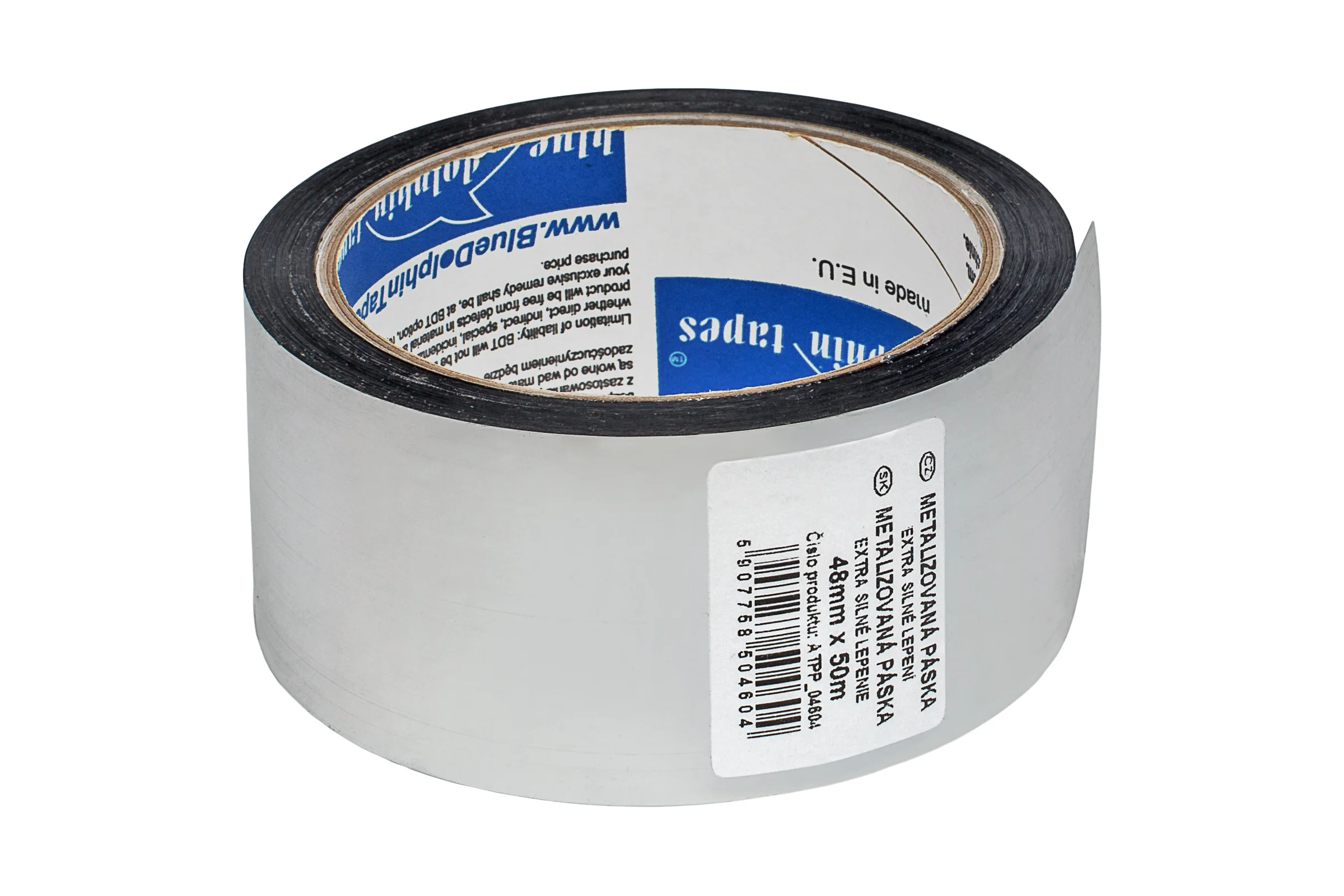Металлизированная клейкая лента Blue Dolphin 48мм х 50м ATPP04604CZSK3