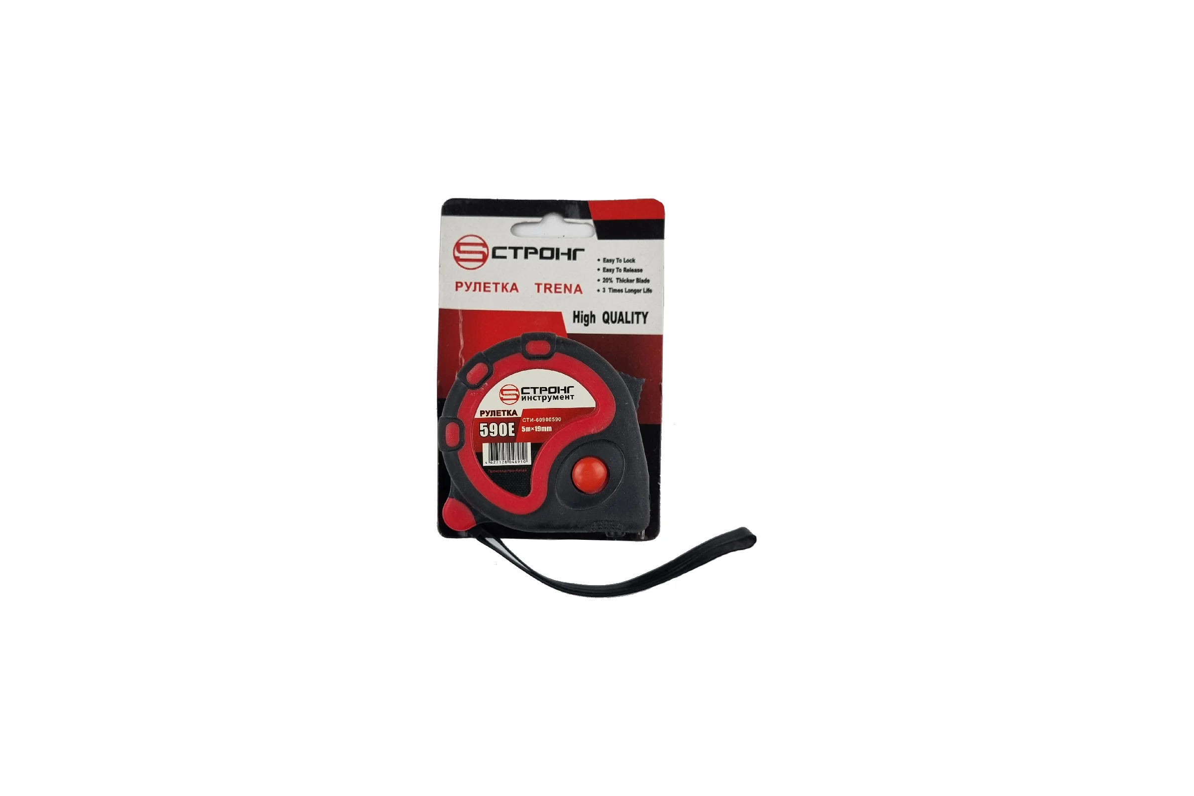 Рулетка Strong 590E 5 м х 19 мм СТИ-60900590