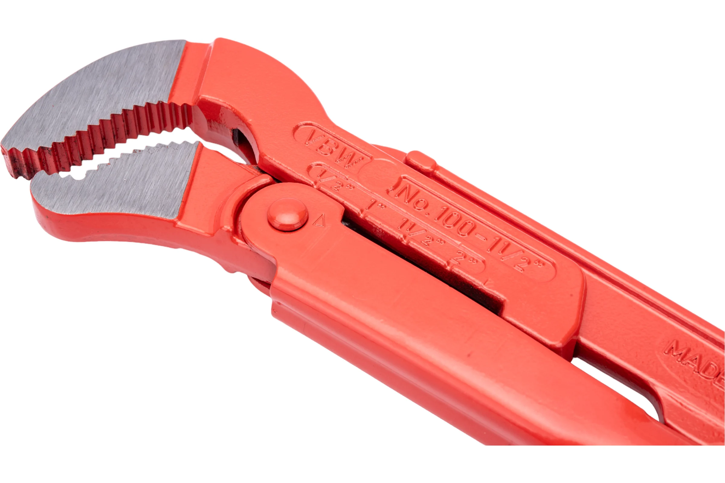 Шведский газовый ключ VBW 45гр. Super S 1.1/2" 87100015