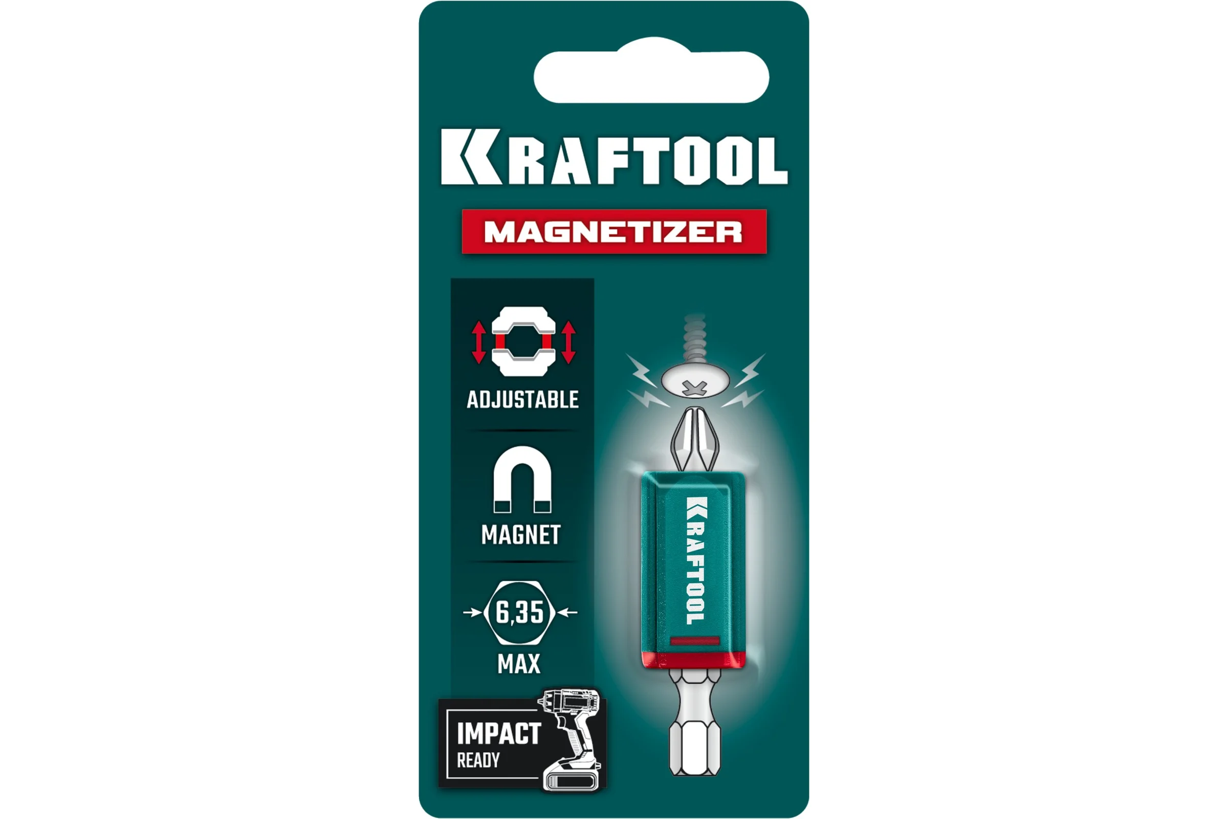 Магнитный держатель для крепежа KRAFTOOL Magnetizer 26777