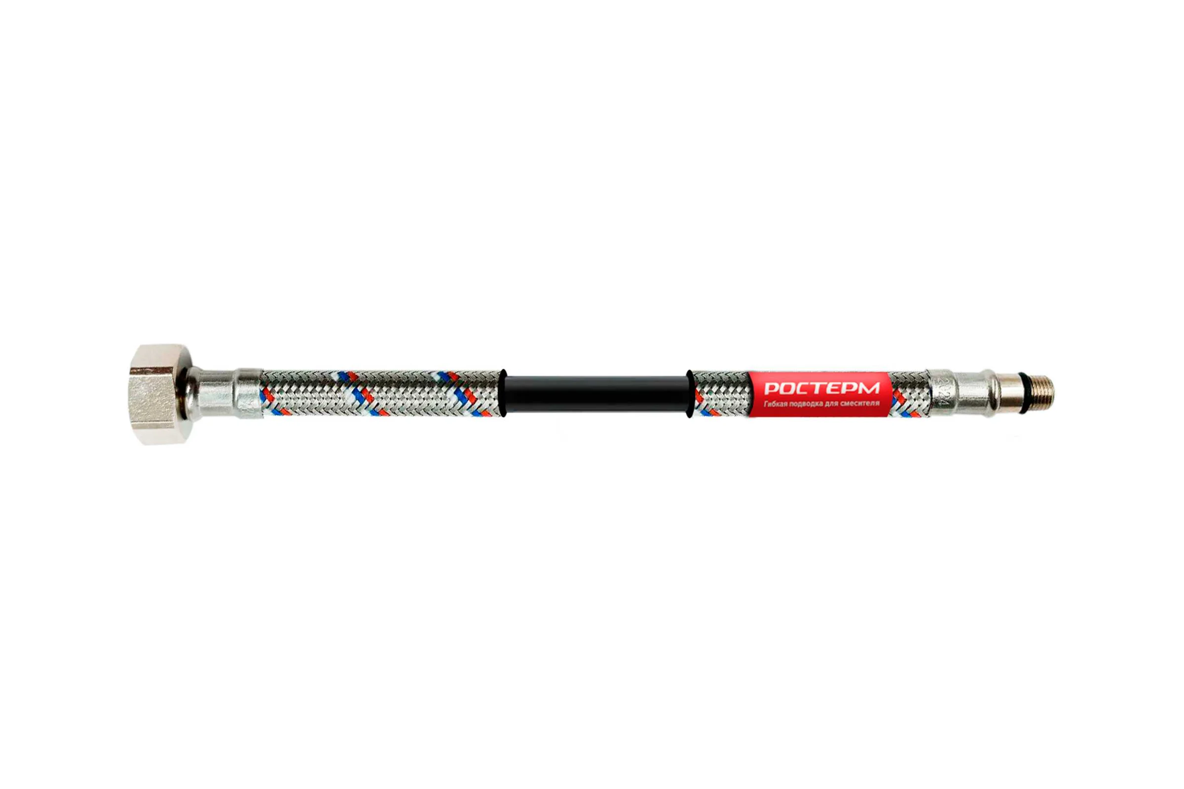Гибкая подводка для смесителя РОСТерм М10х15, 1/2 40см 40FLX12INTМ10х15