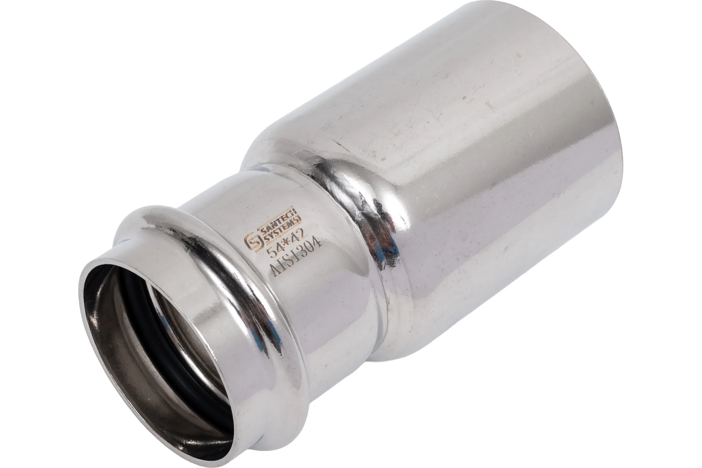 Муфта переходная SANTECHSYSTEMS нержавеющая сталь AISI304 Дн54x42 пресс 129-9034
