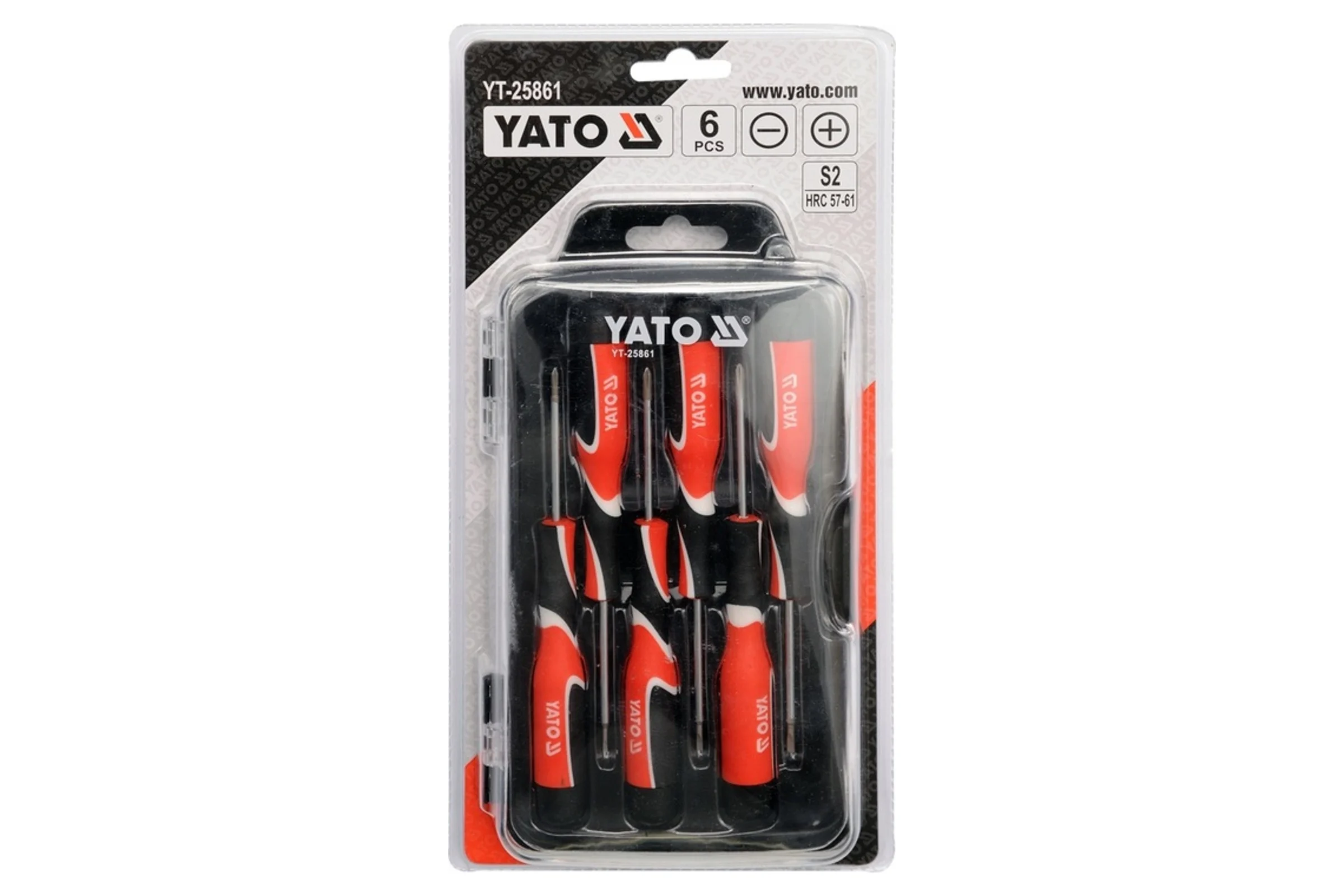 Набор отверток для точных работ YATO 6пр YT-25861