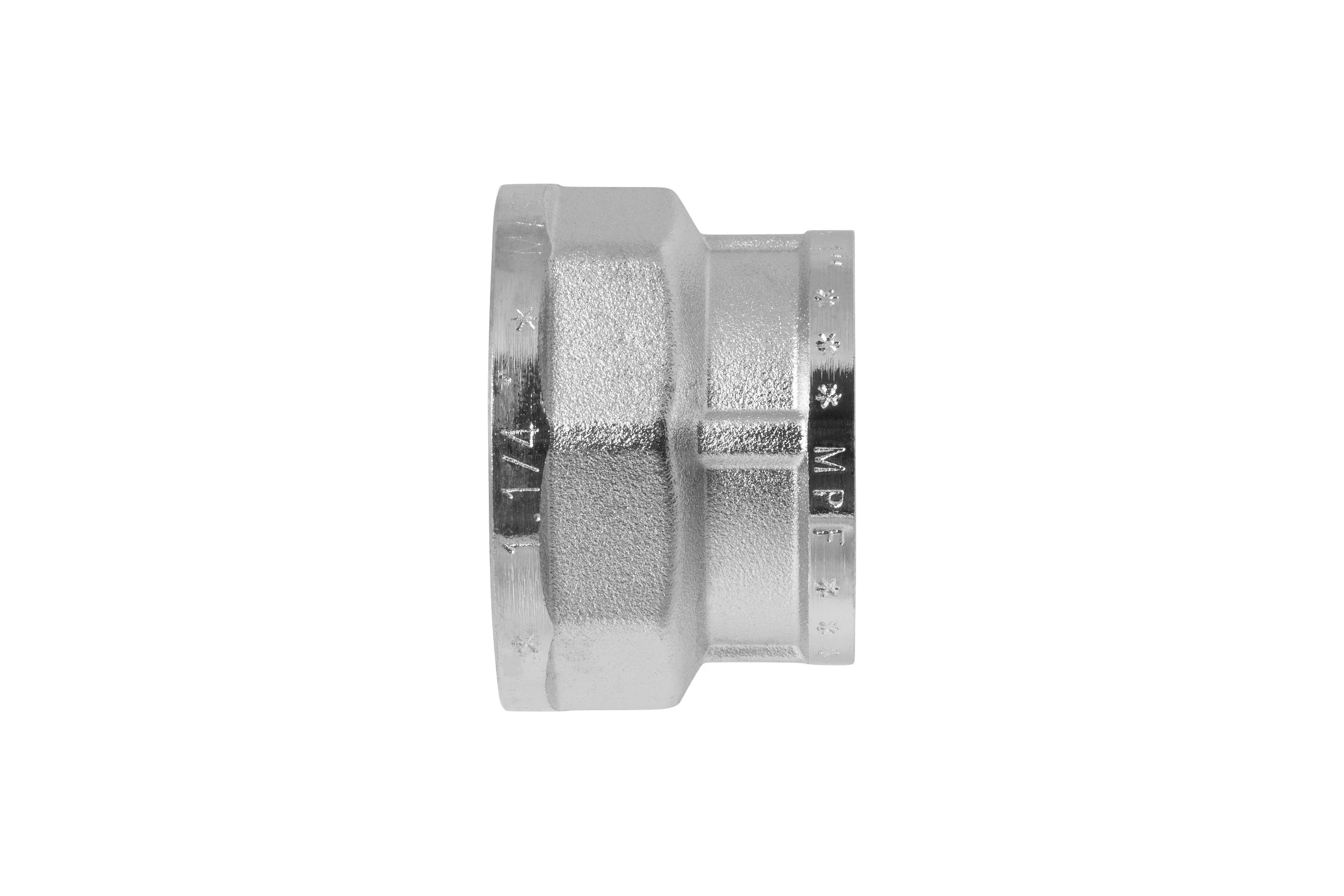 Муфта переходная MPF 1.1/4" х 1" латунная никелированная внутренняя резьба ИС.072155