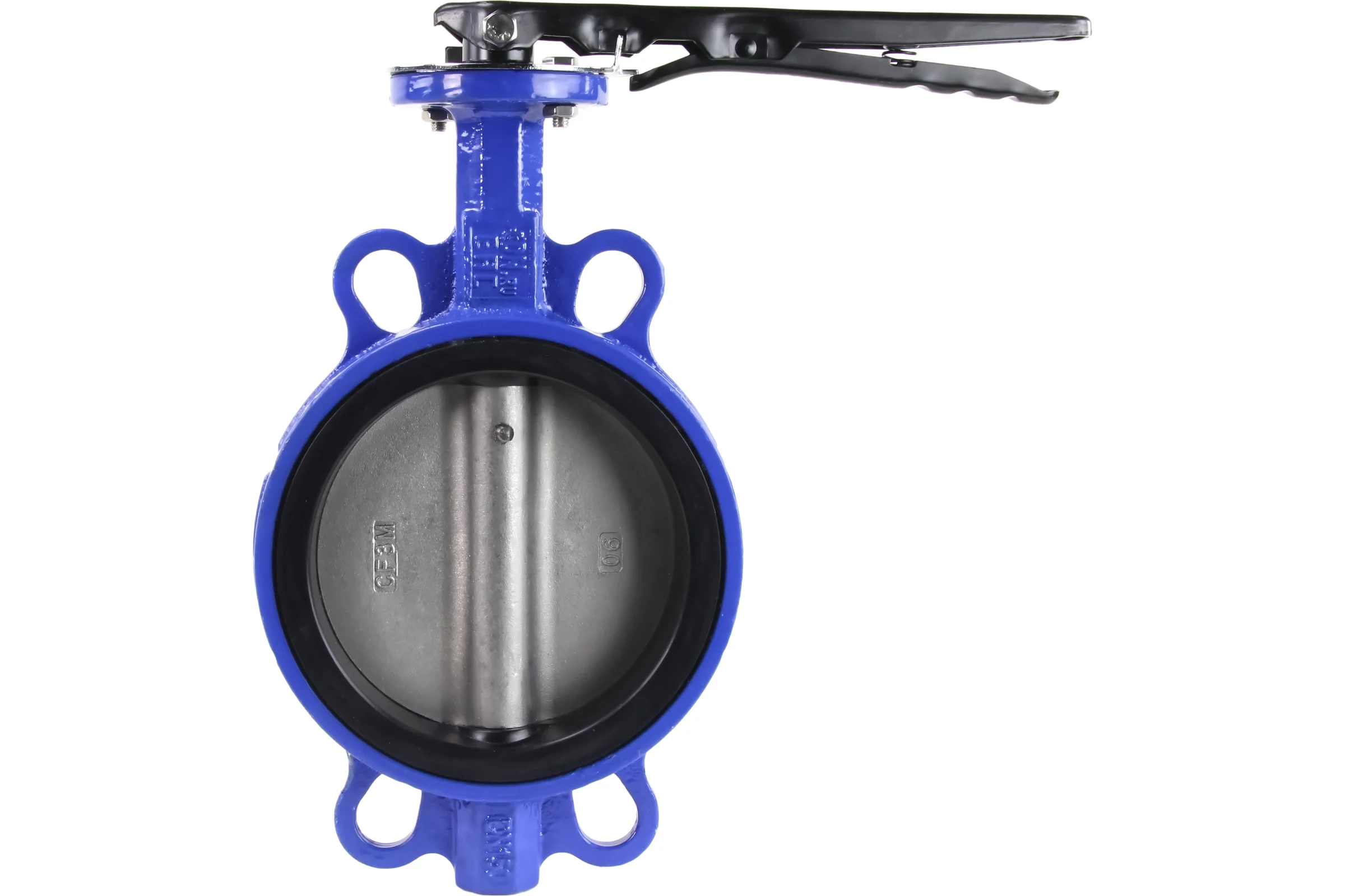 Поворотный дисковый затвор DN.ru WCB-316L-EPDM Ду150 Ру16 с рукояткой D050-01963