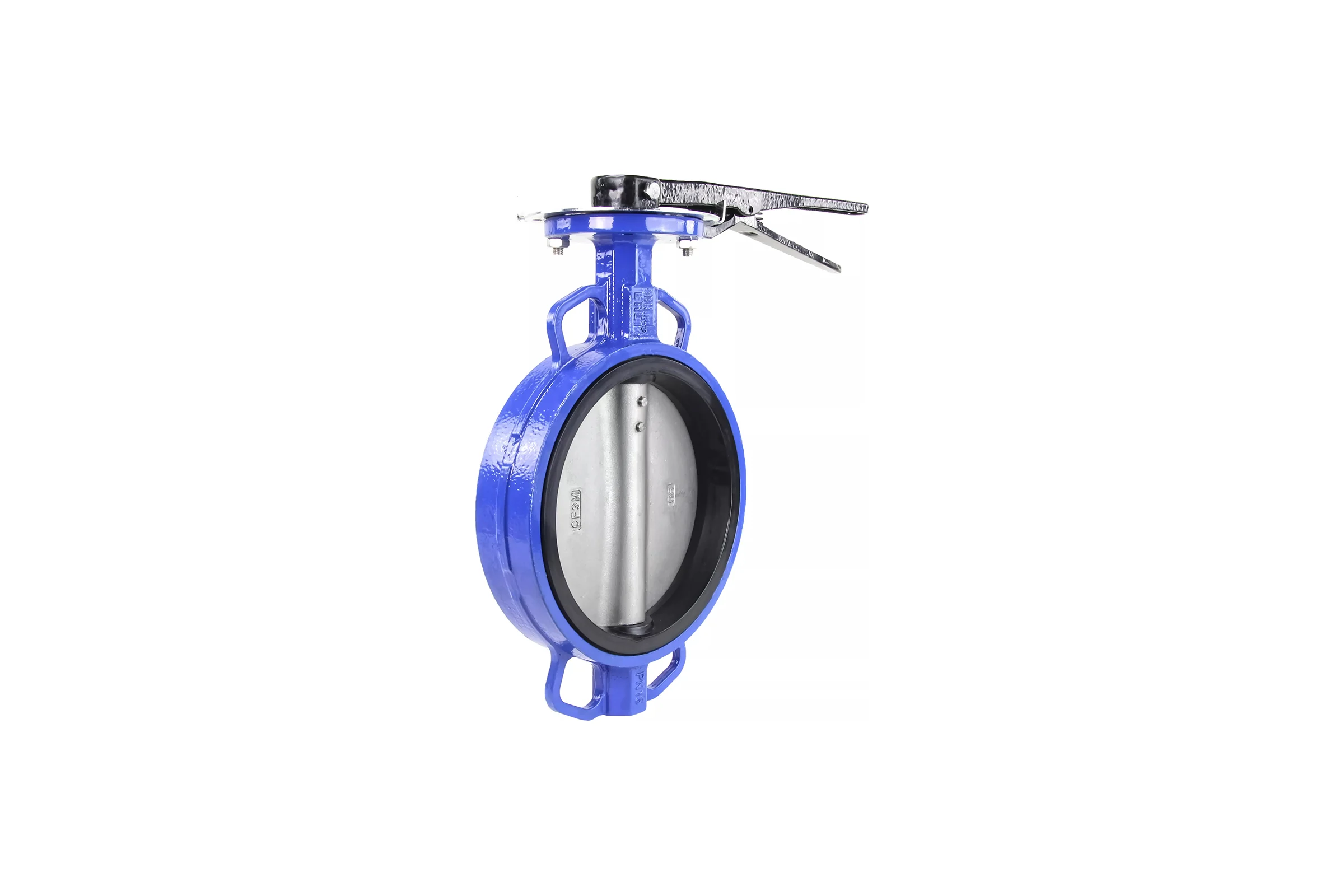 Поворотный дисковый затвор DN.ru WCB-316L-EPDM Ду300 Ру16 с рукояткой D050-02011