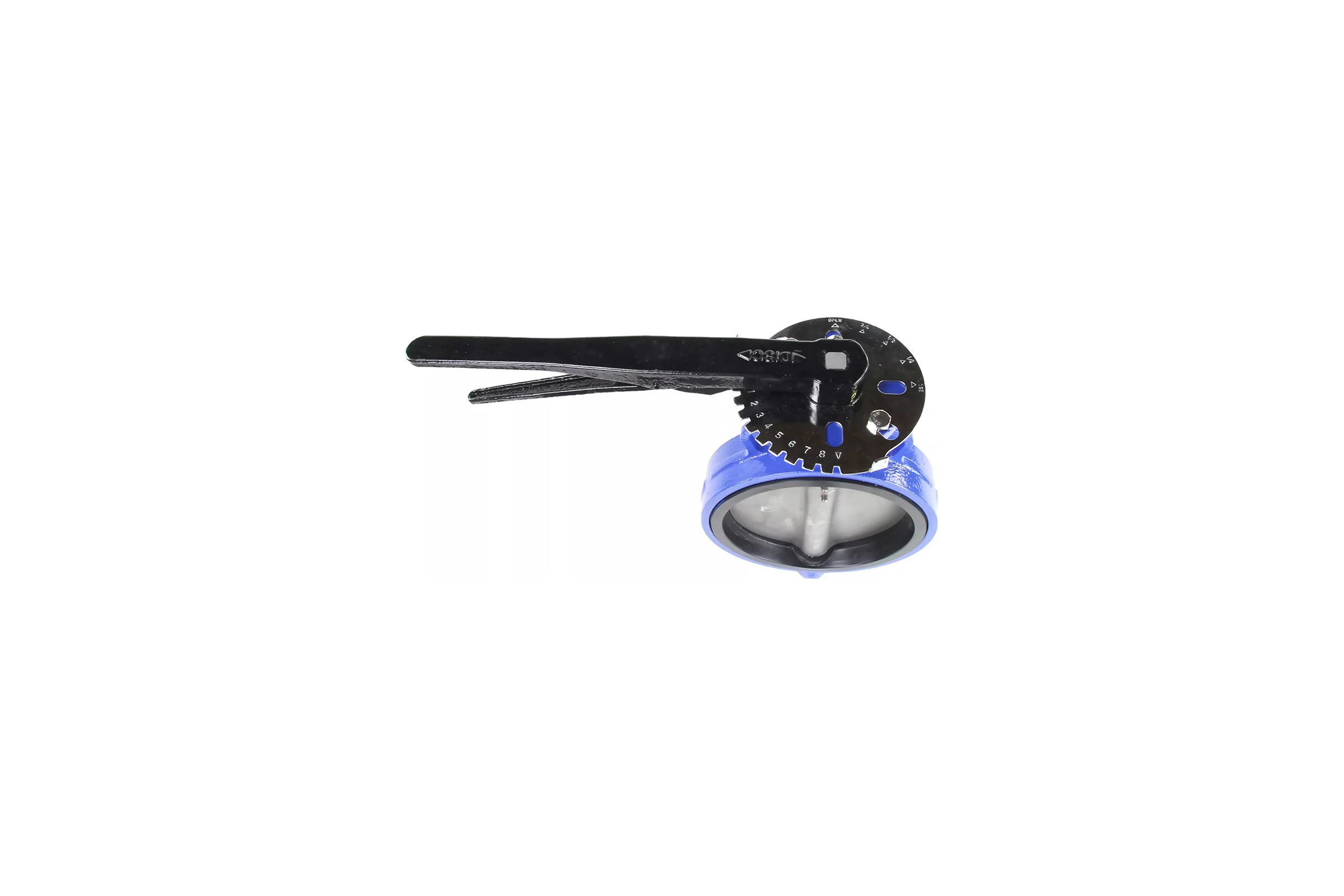Поворотный дисковый затвор DN.ru WCB-316L-EPDM Ду300 Ру16 с рукояткой D050-02011