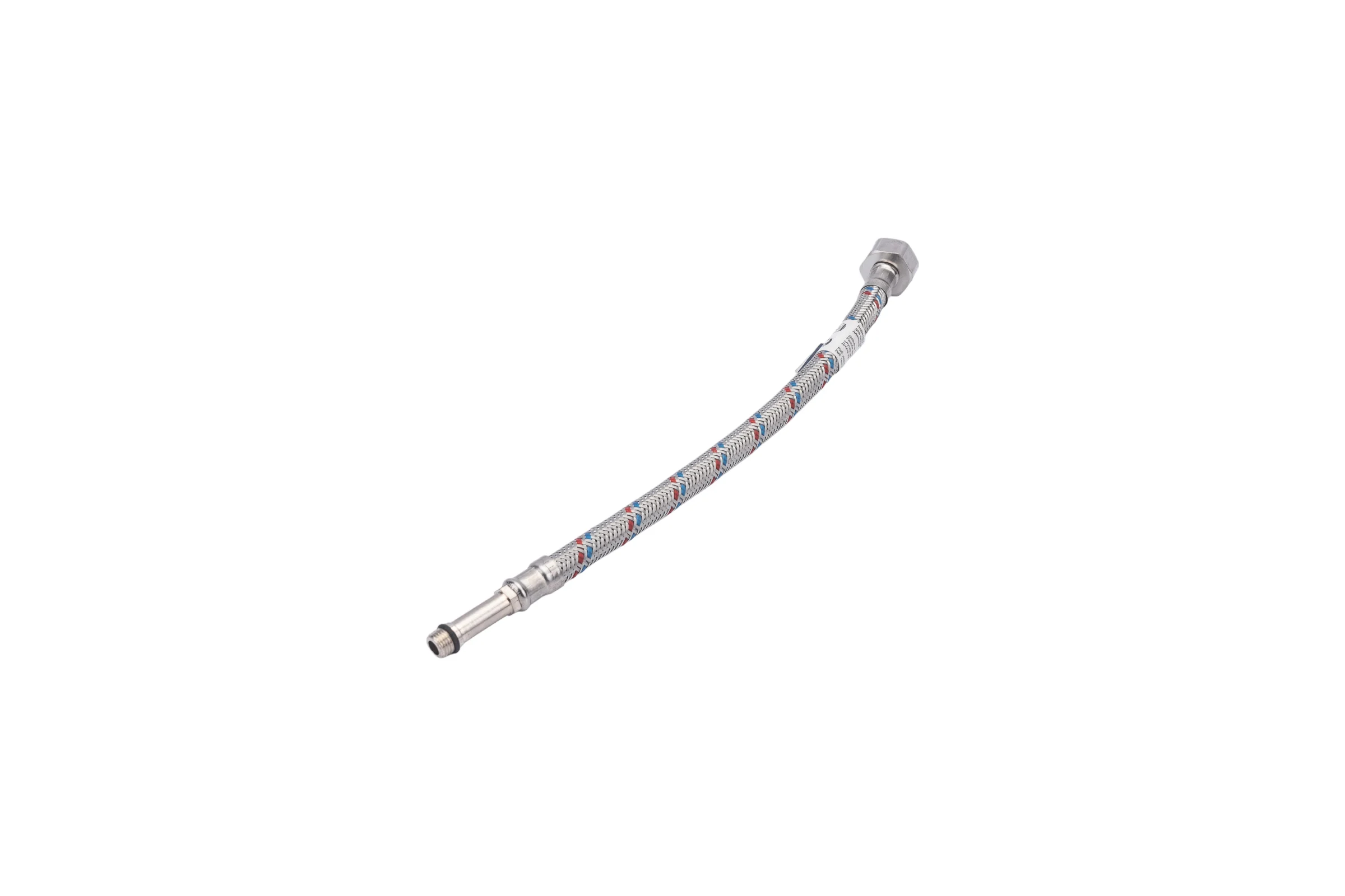 Подводка для смесителей СТМ сталь, 1/2xM10x30 см., длинный штуцер CWFLS030