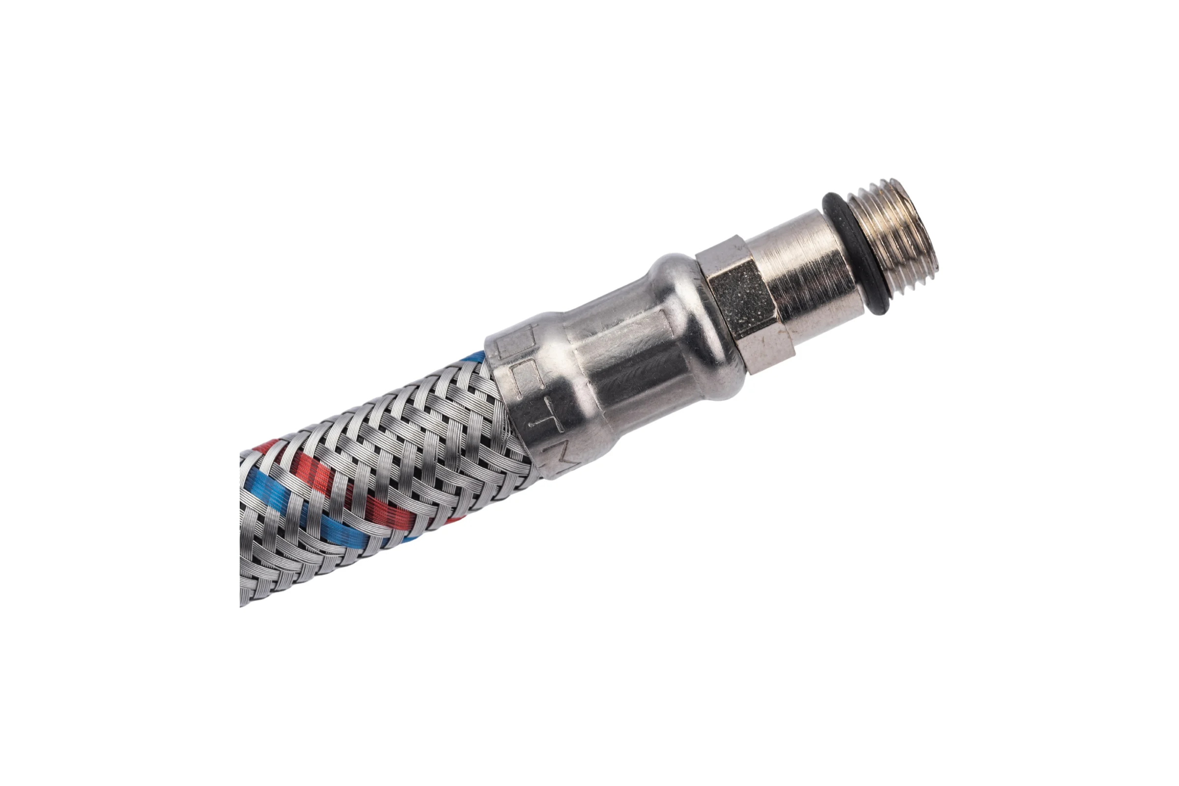 Подводка для смесителей СТМ сталь, 1/2xM10x80 см., короткий штуцер CWFSS080