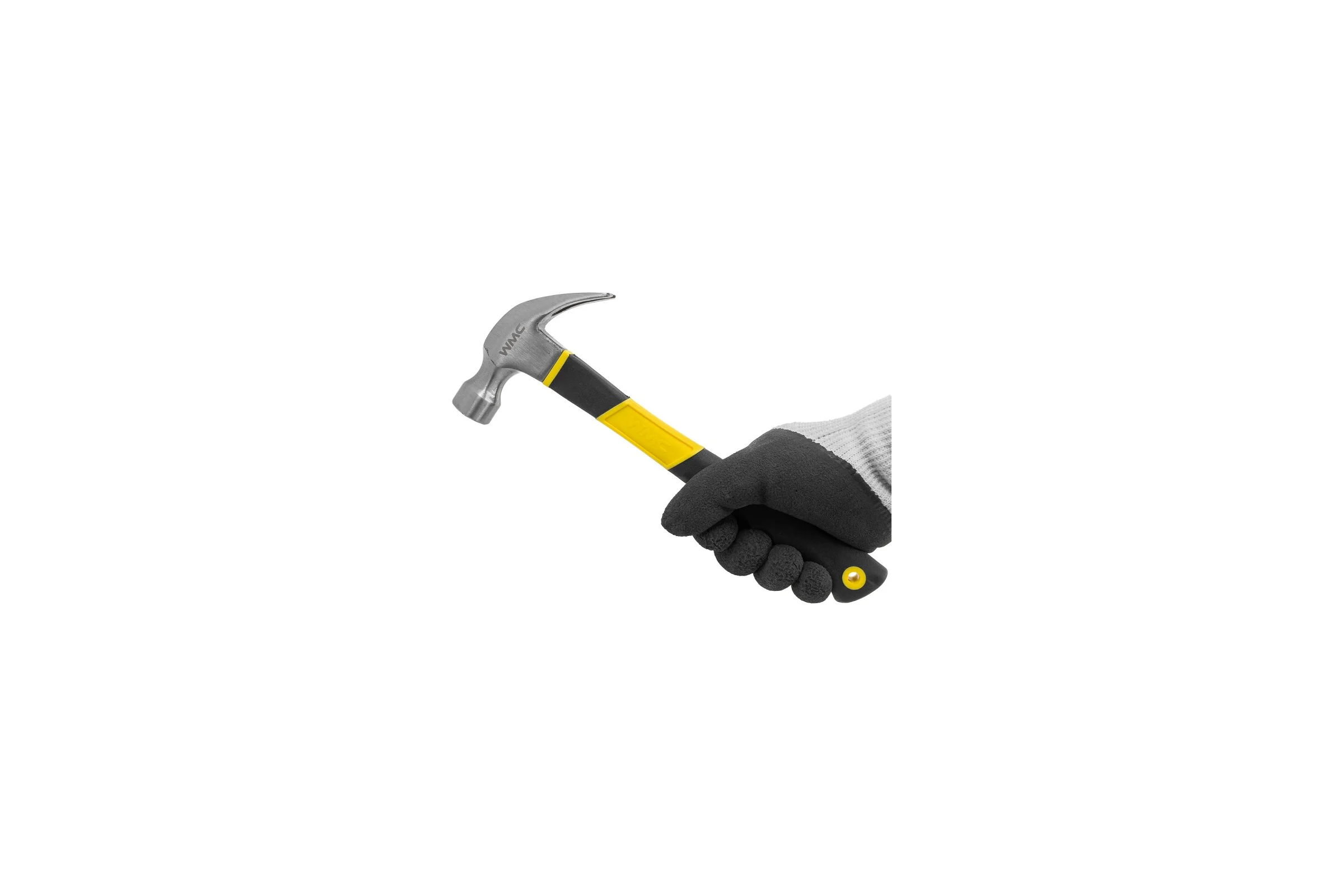 Молоток-гвоздодер WMC TOOLS 350 гр WMC-T7012A(61010)