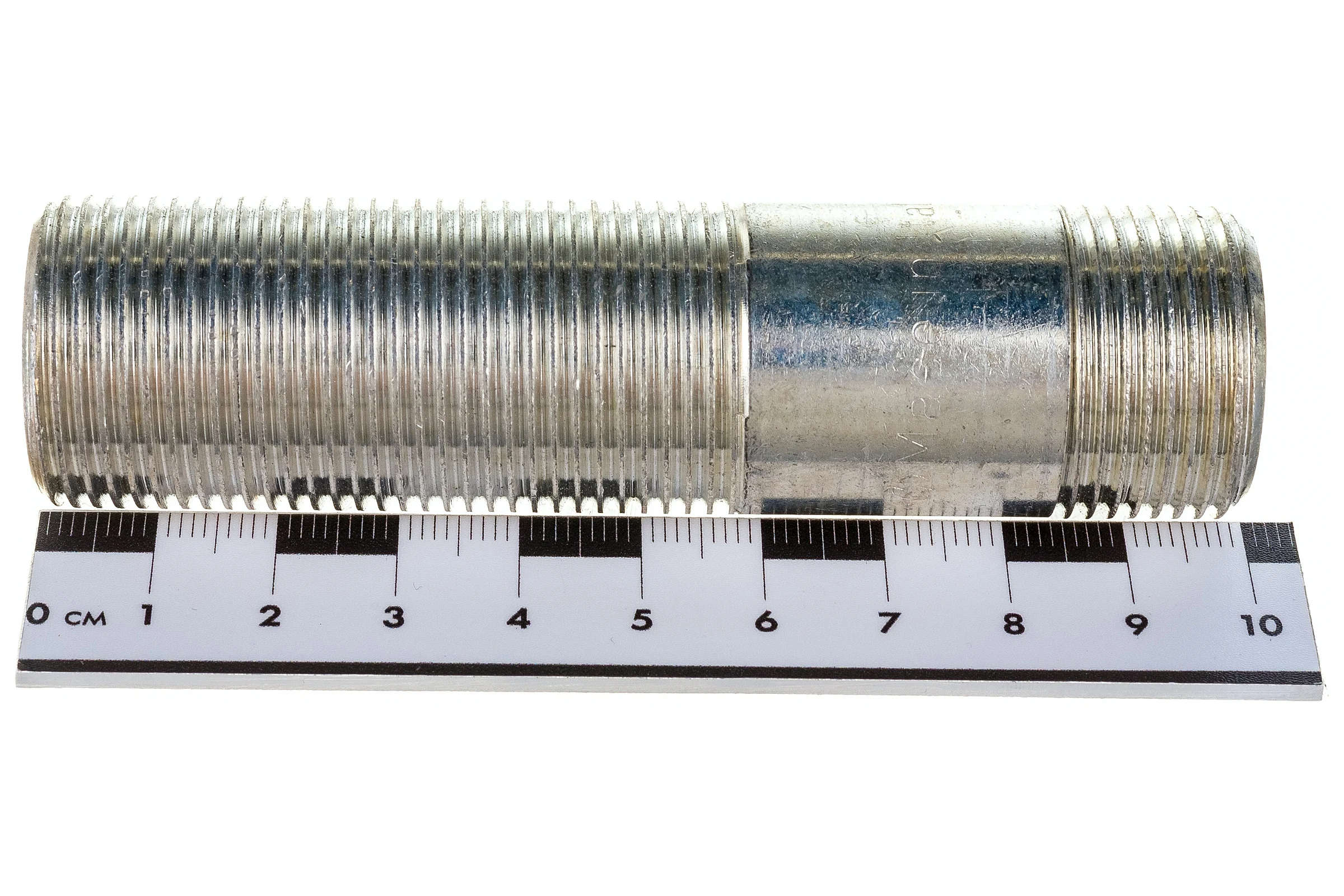Прямой сгон ELSEN НН, 3/4, 3/4, длина сгона 100 мм, TIN латунь EBF28.34-100T