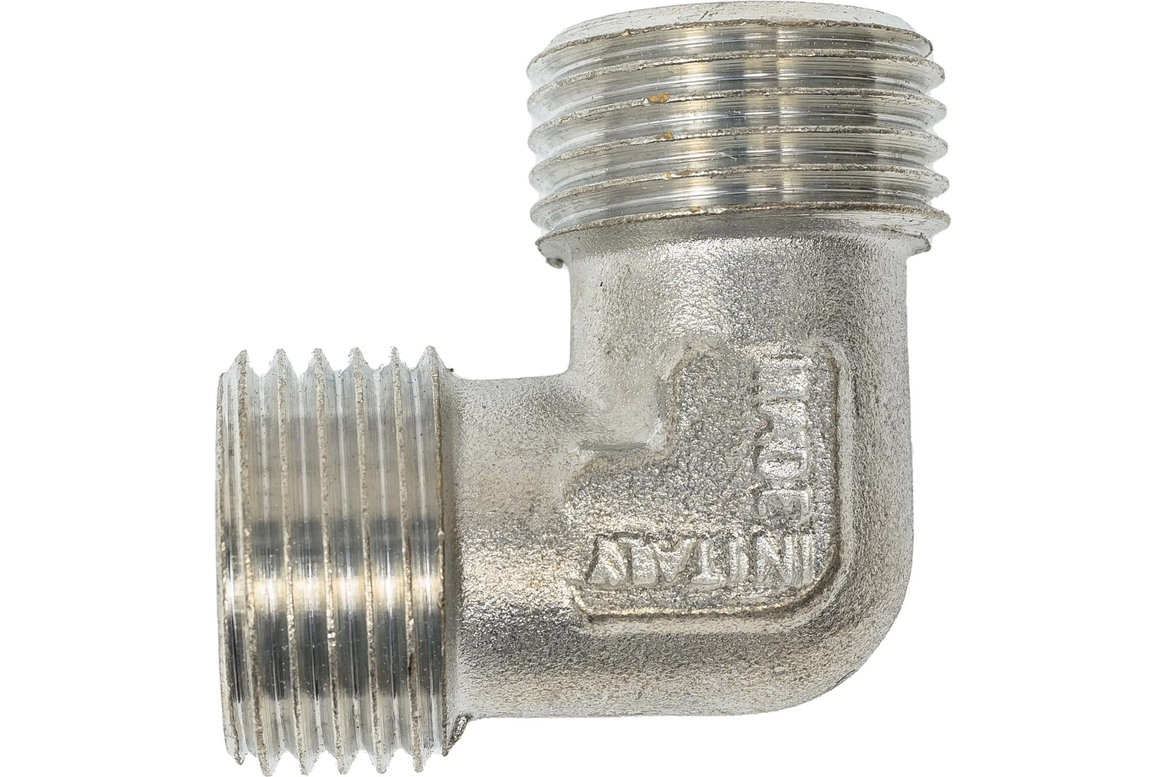 Угольник ELSEN 90, НН, 1/2, 1/2, TIN латунь EBF10.12T