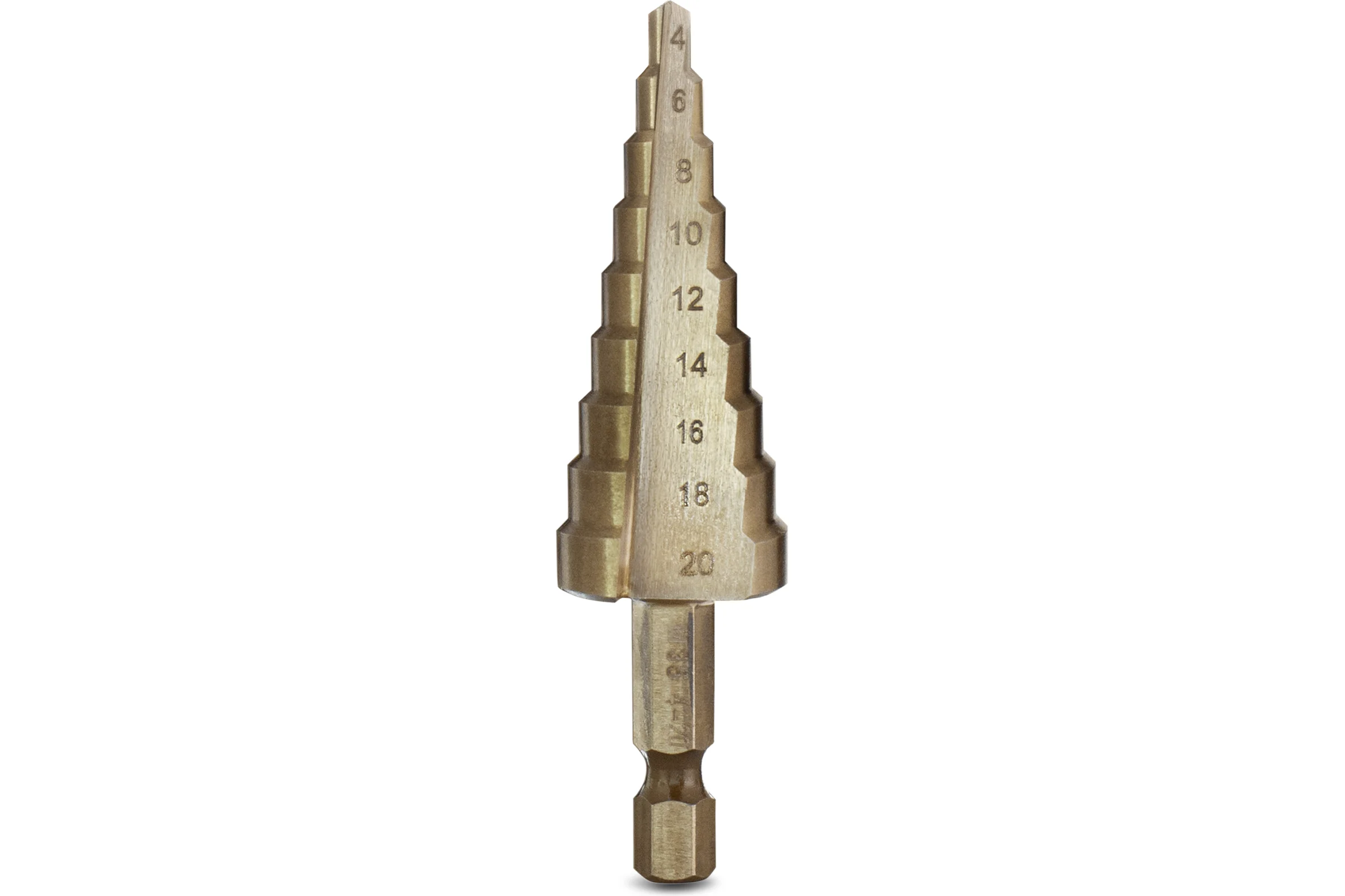 Сверло ступенчатое WÖRB WORB HSS-STEP-CO4-20 (4-20мм, 9 ступеней) 20001420N1