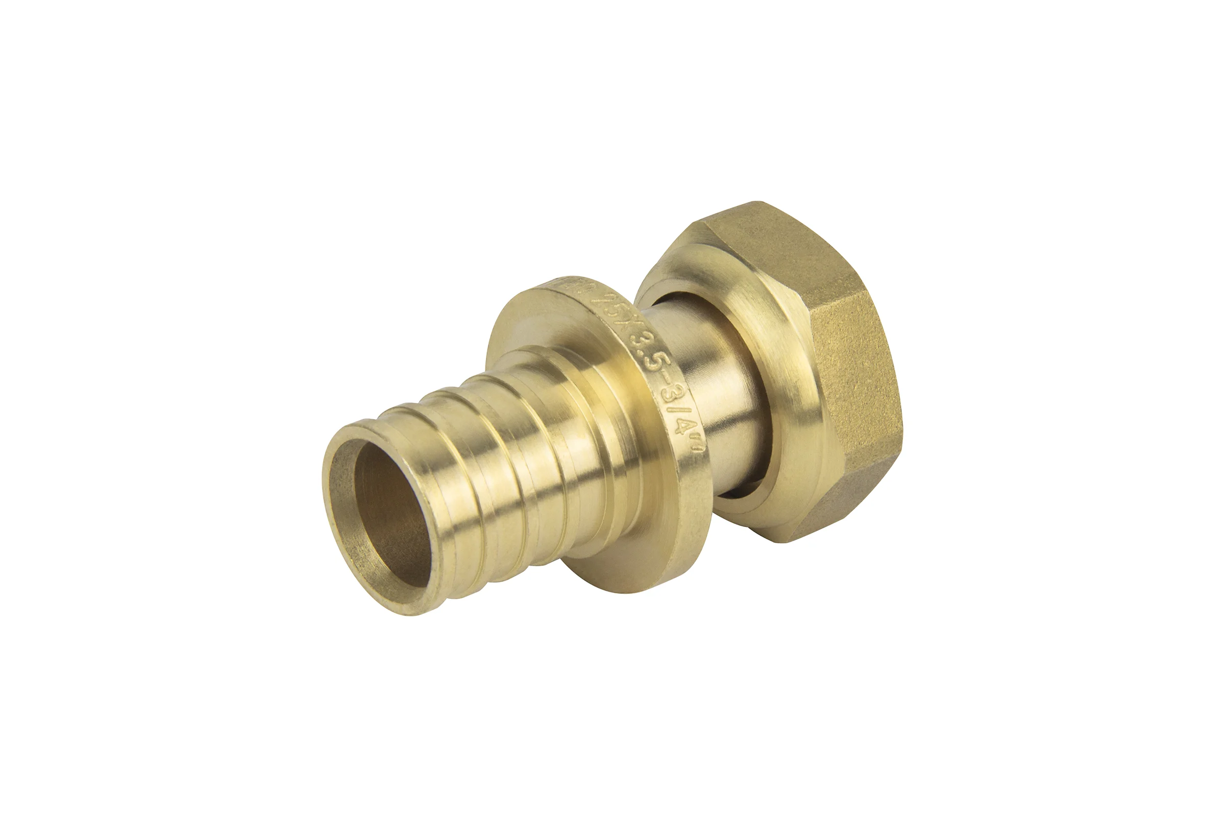Муфта с накидной гайкой TEBO 25x3/4" ВР аксиальная T-ЛА.М.9.25-34.CN