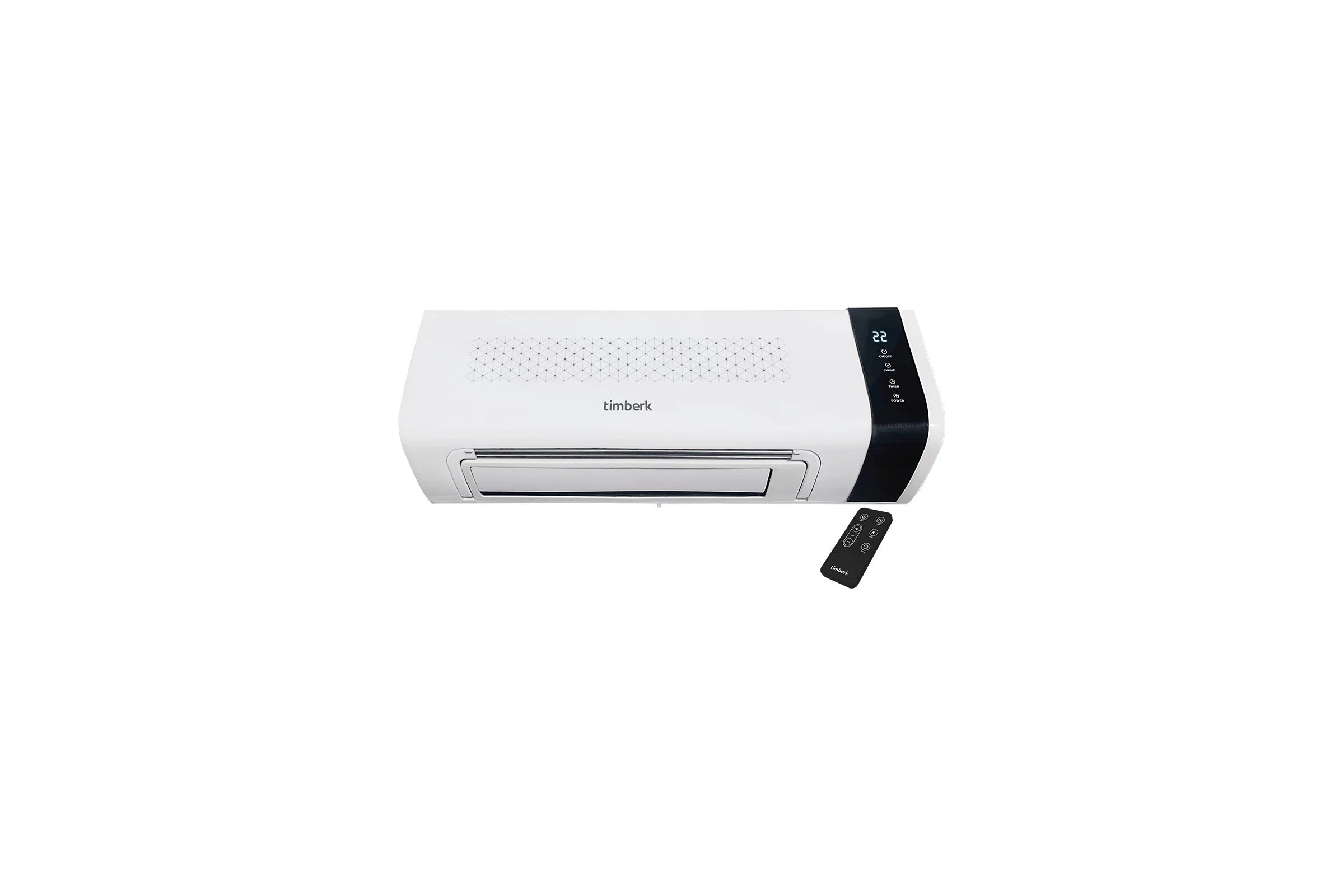 Настенный тепловентилятор Timberk T-FH1.2-B10MC-B