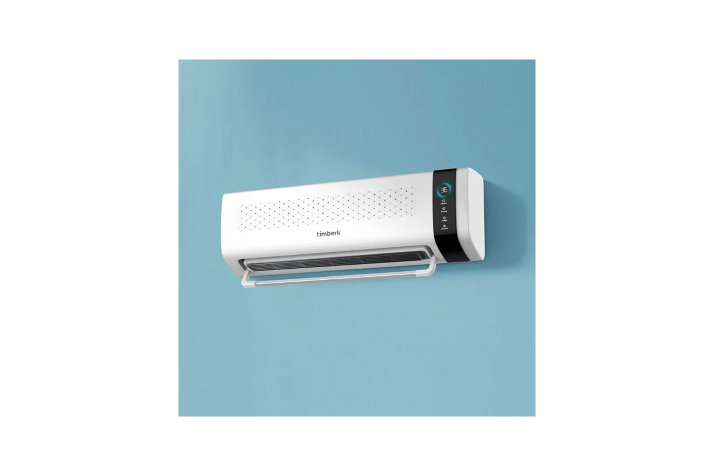Настенный тепловентилятор Timberk T-FH1.2-B10MC-B