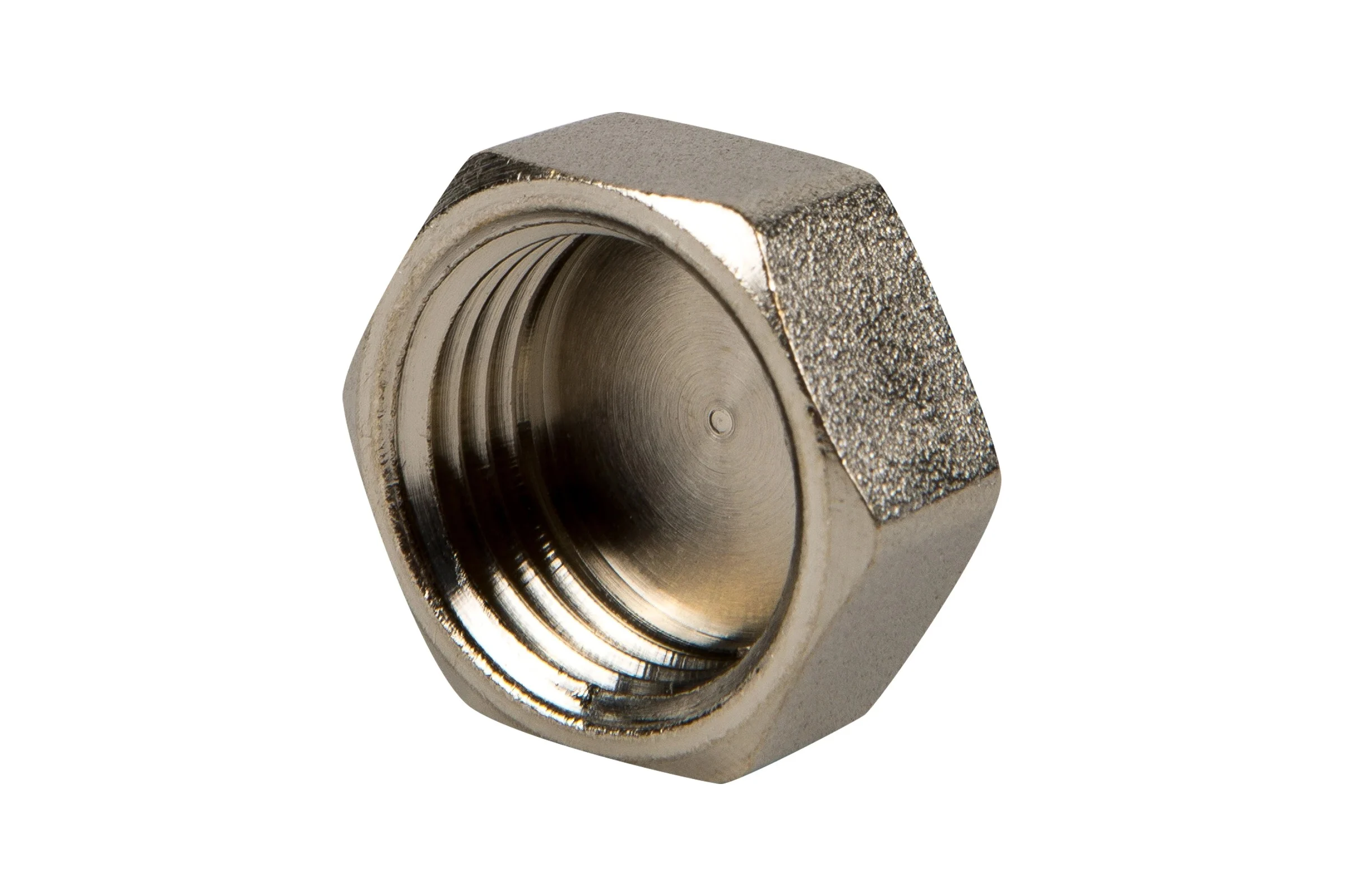 Заглушка ELSEN В, 1 1/4, TIN латунь EBF02.114T