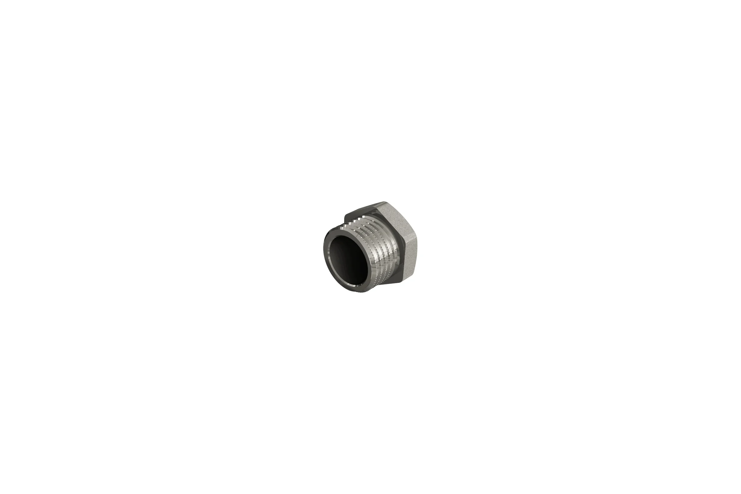Заглушка ELSEN Н, 1 1/2, TIN латунь EBF01.112T