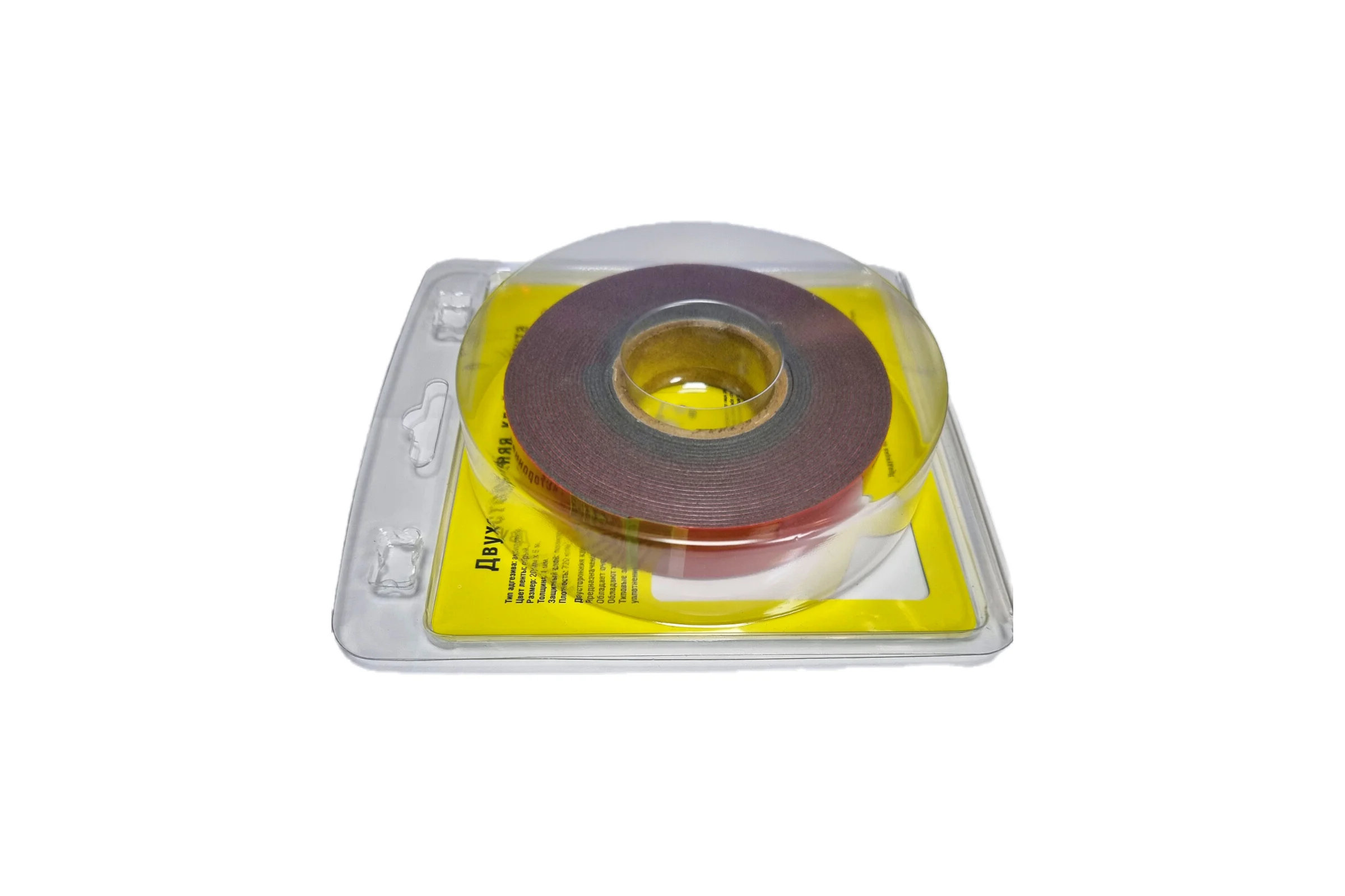 Двухстороняя акриловая клейкая лента MONA TAPE серая 20мм х5м 410G20