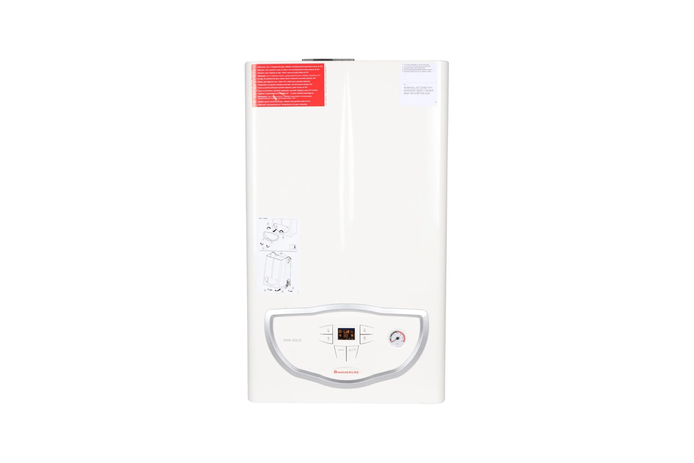 Котел газовый настенный/двухконтурный Immergas 3.020853 Mini Eolo 24 3 E RG0091BRT68ASH