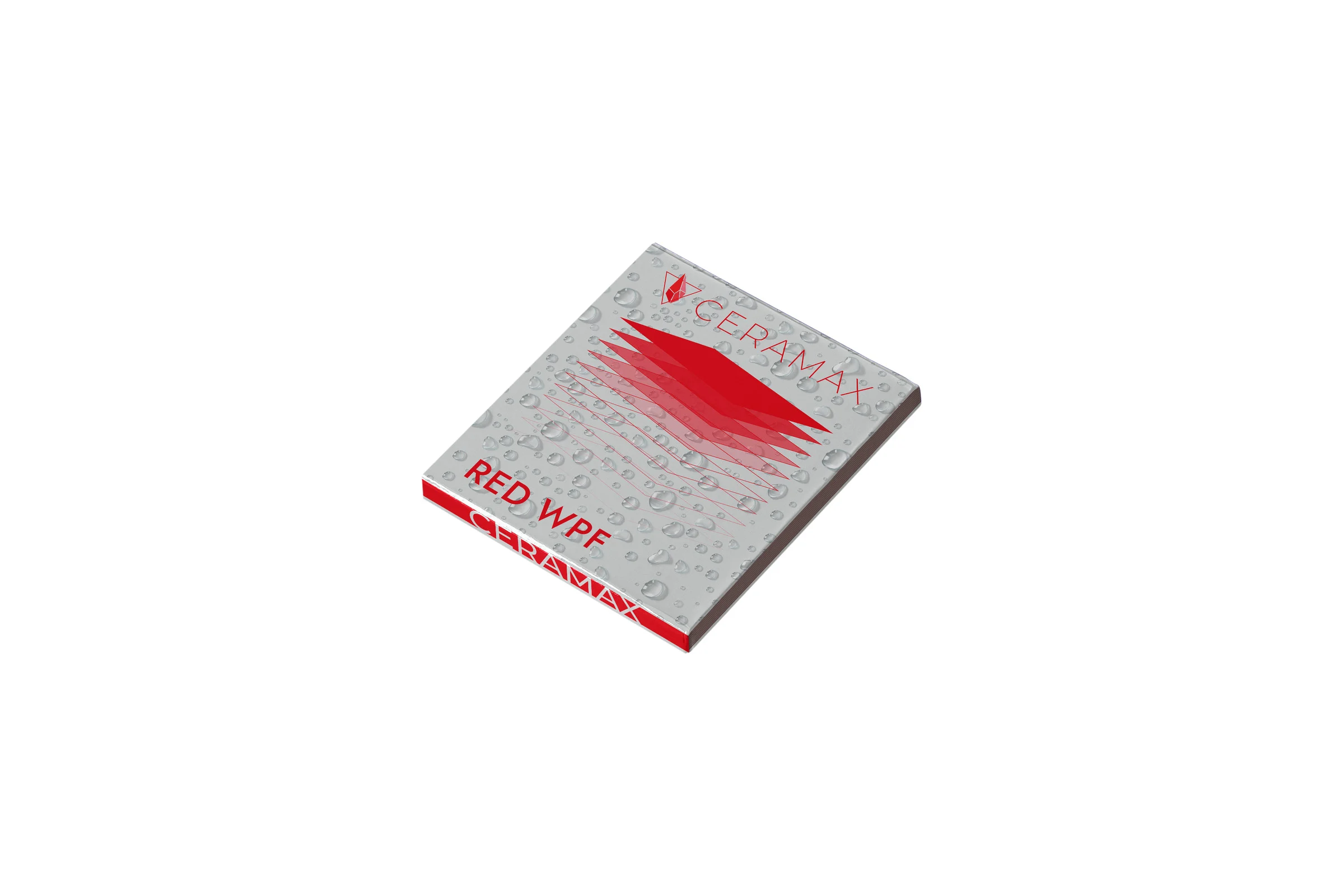 Абразивная бумага водостойкая - наждачка CERAMAX RED WPF Р600, 230x280 мм, 10 шт 1CRX1468