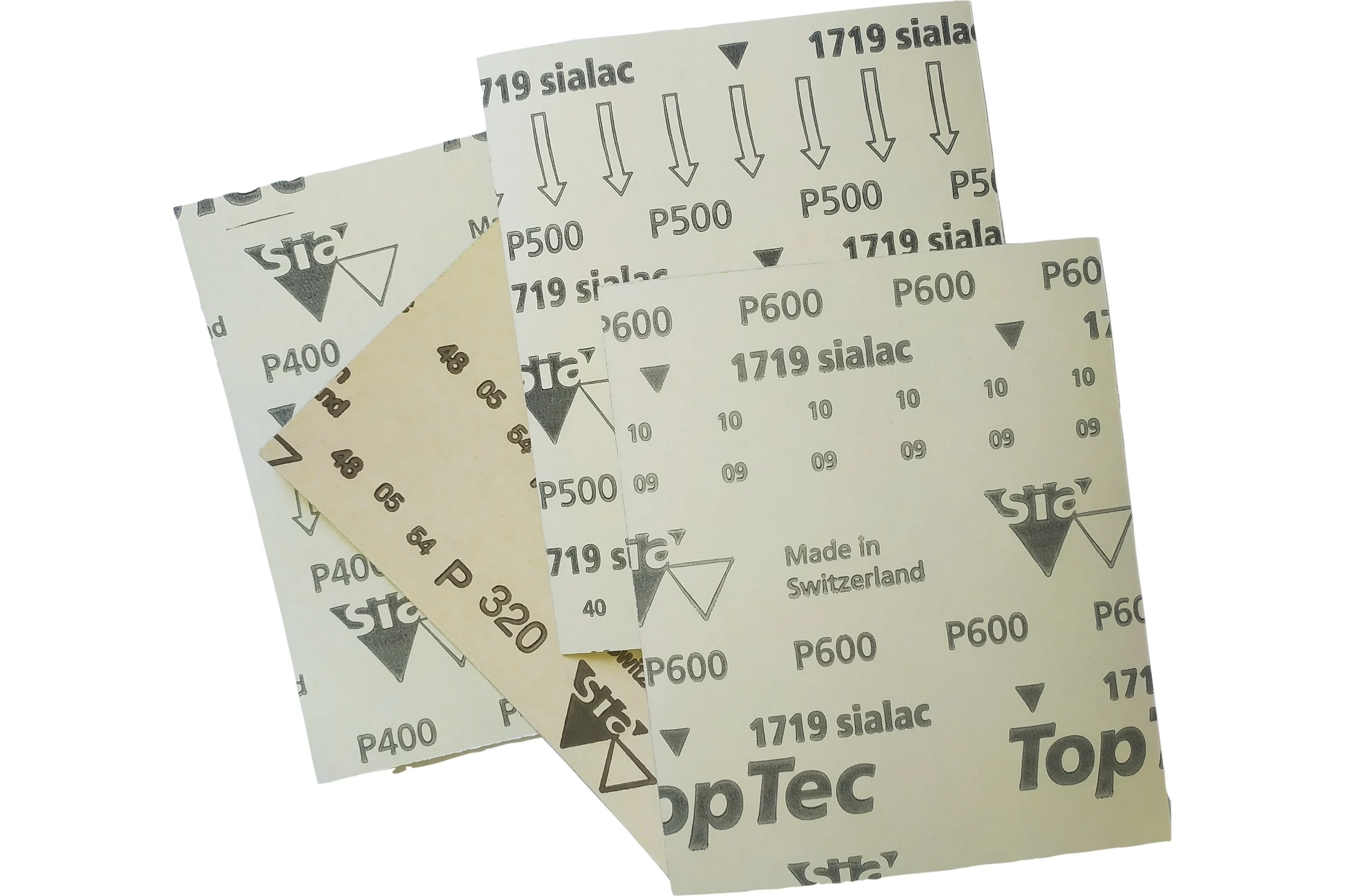 Набор наждачной бумаги ABRAFORM  HAND SIZE SUPERFINE ( 140x115мм), 4 шт AF-HS-SUPERFINE