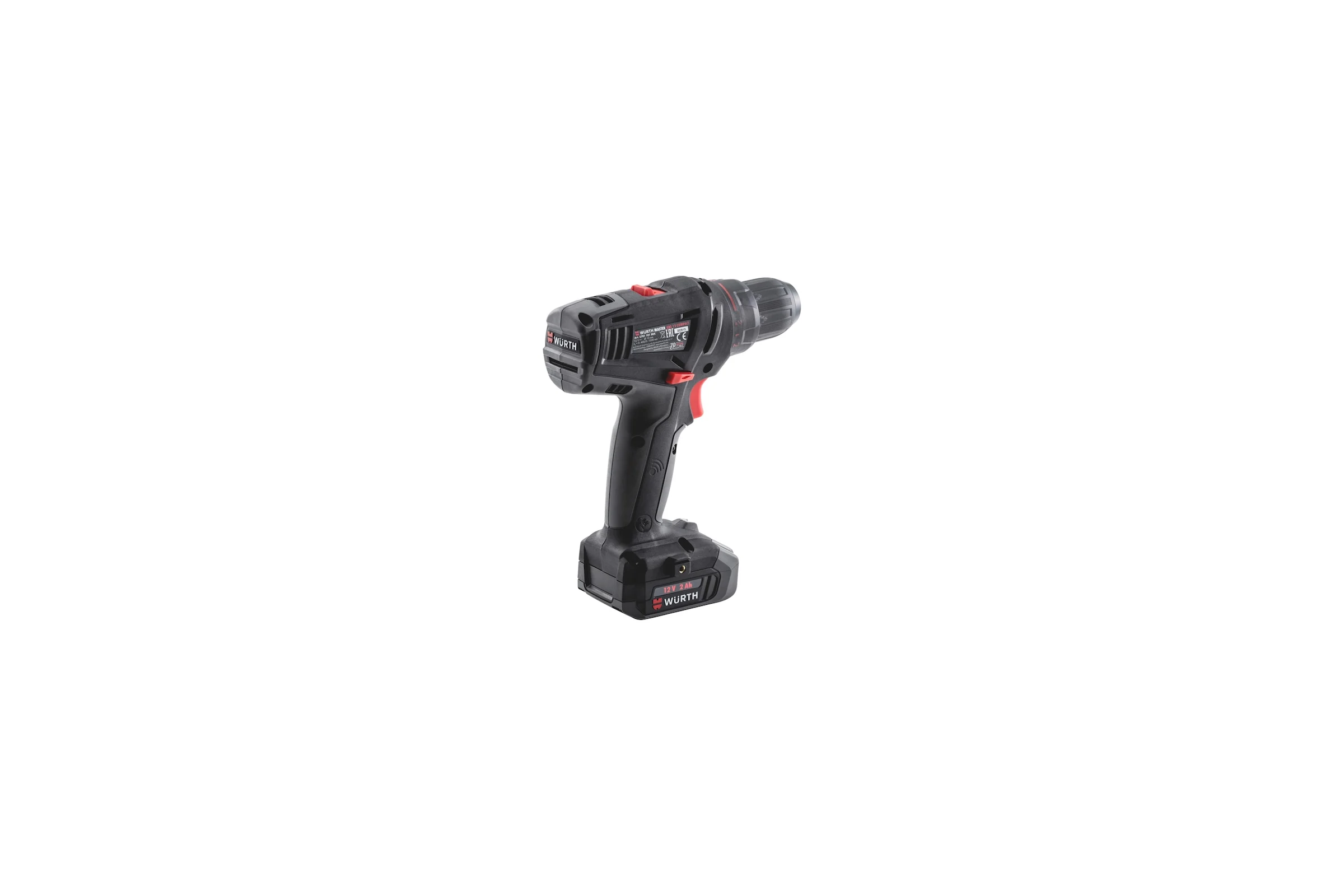 Аккумуляторный шуруповерт WURTH ABS12 COMPACT 2X2.0AH 5701101002961 1