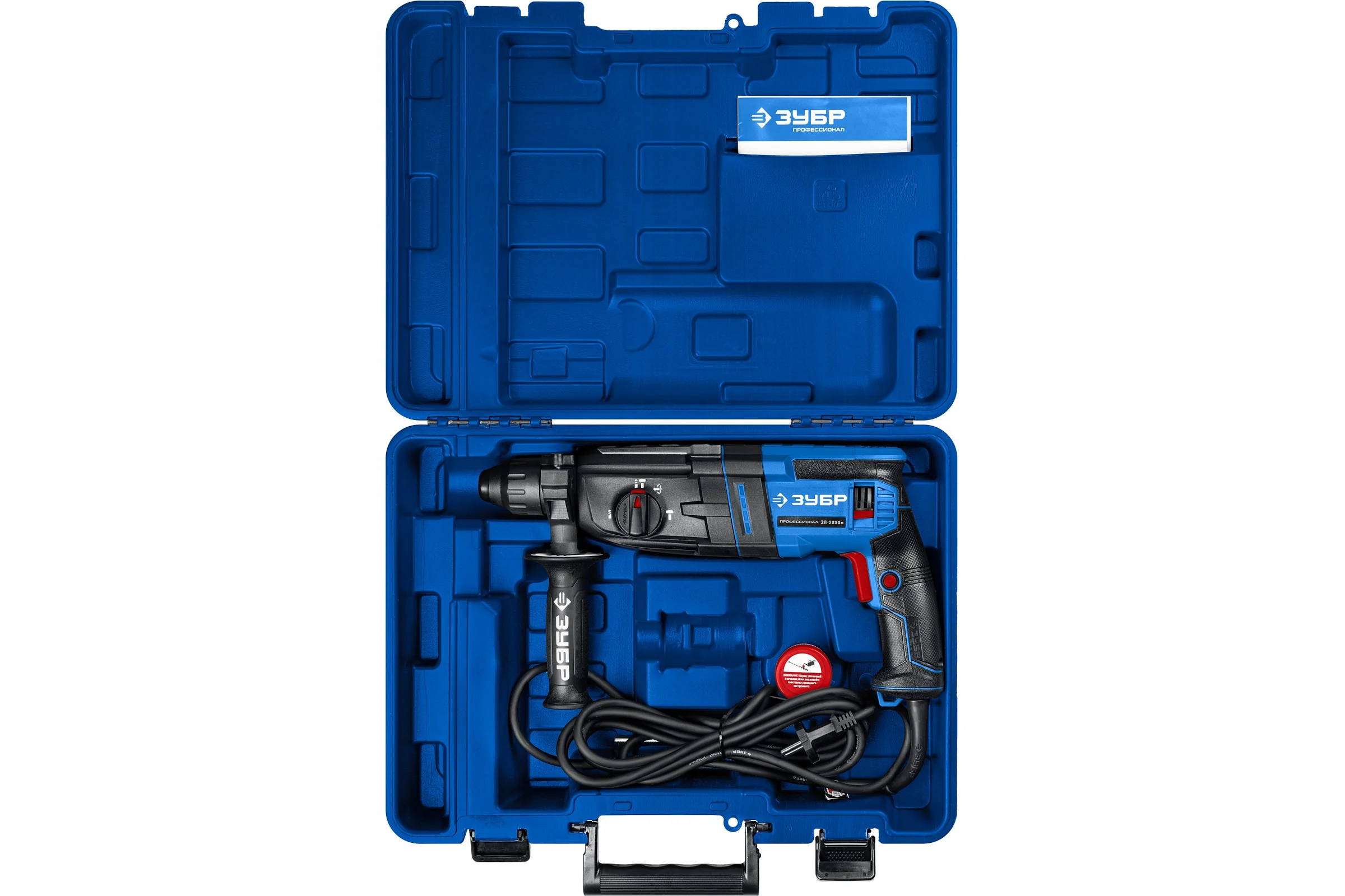 Перфоратор ЗУБР Профессионал SDS Plus 28 мм, 900 Вт, мет. корпус ЗП-2890 м
