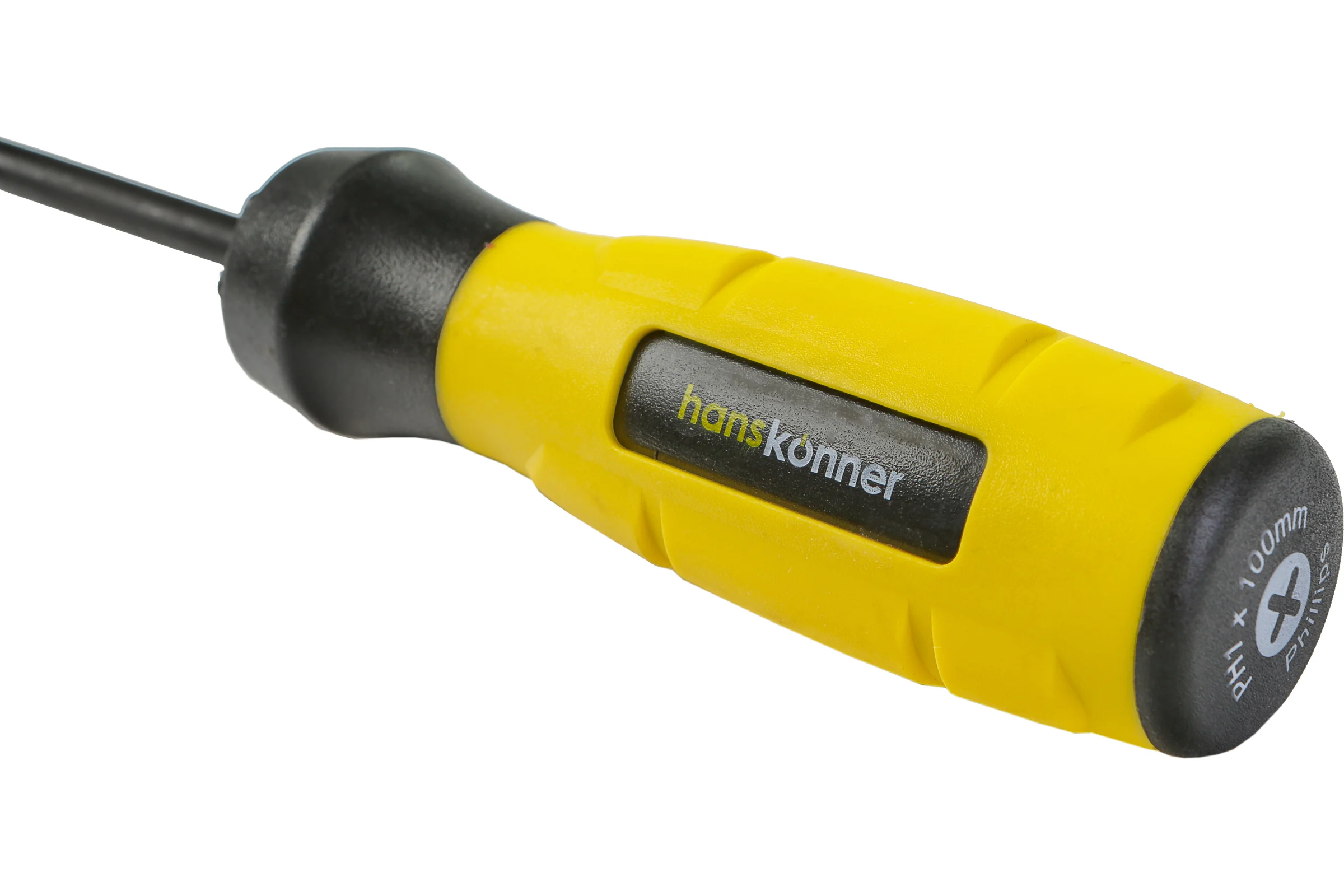 Крестовая отвертка Hanskonner 1x100 алмазный наконечник, твердость 59 HRC, S2, HK1040-16-PH1-100