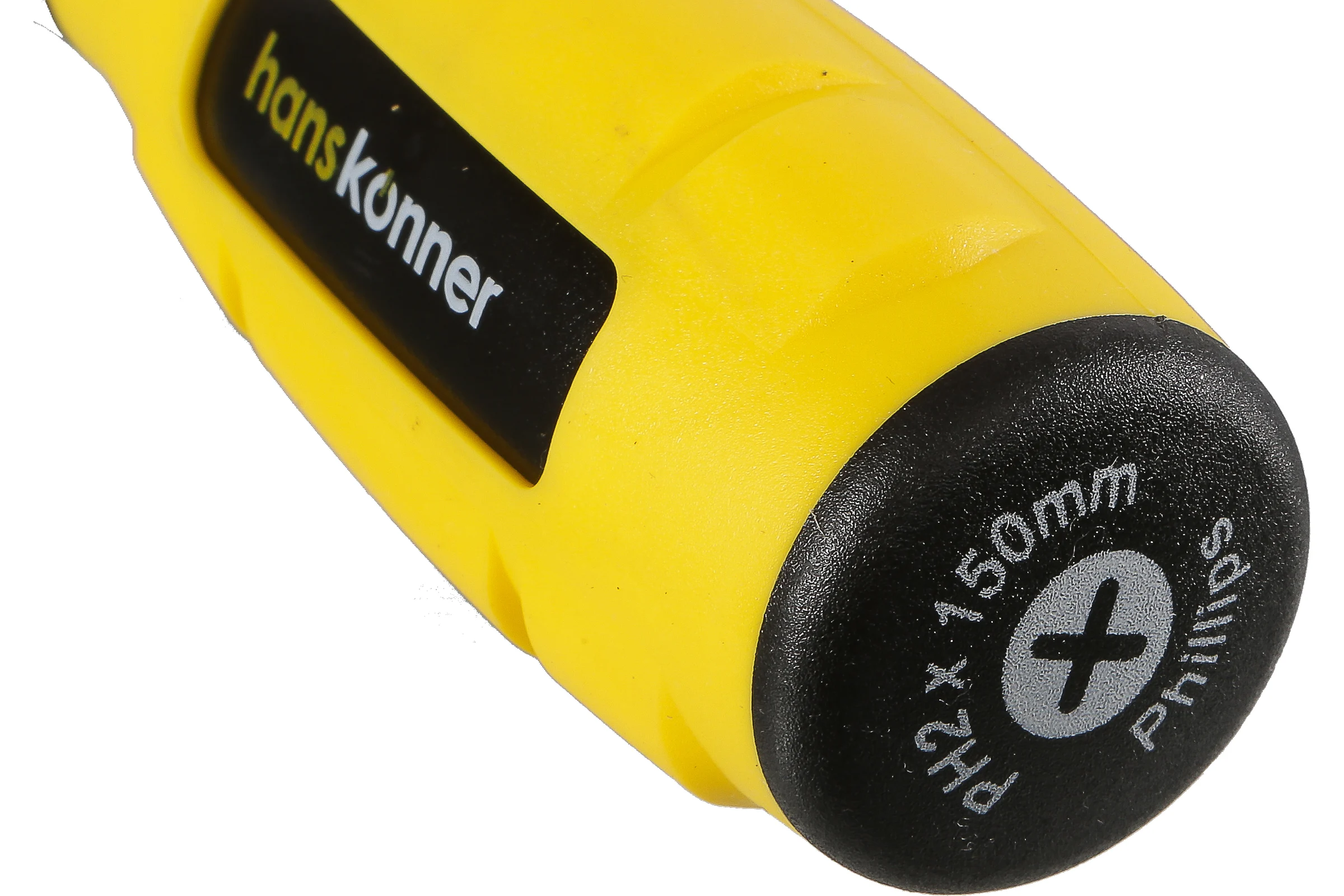 Крестовая отвертка Hanskonner 2x150 алмазный наконечник, твердость 59 HRC, S2, HK1040-16-PH2-150