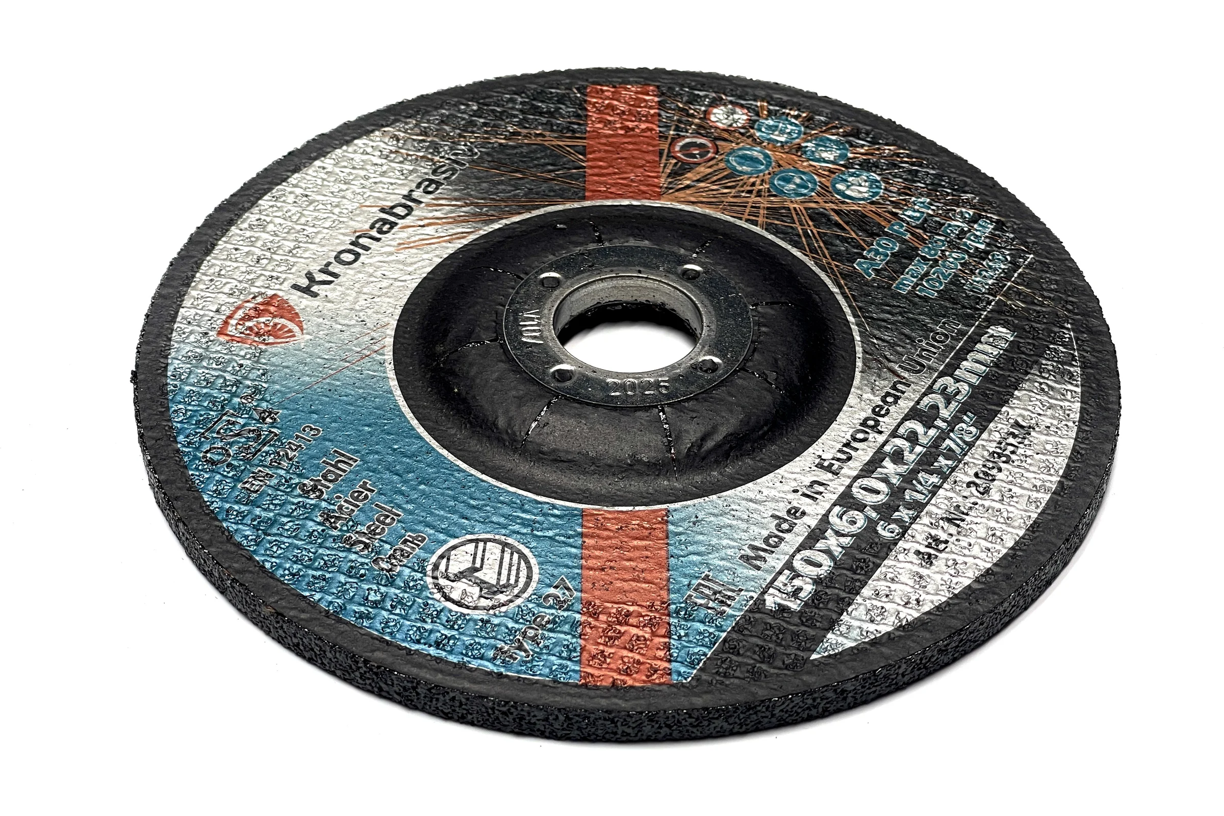 Диск зачистной KRONABRASIV 150х6.0х22.23 ECO, сталь 209353K