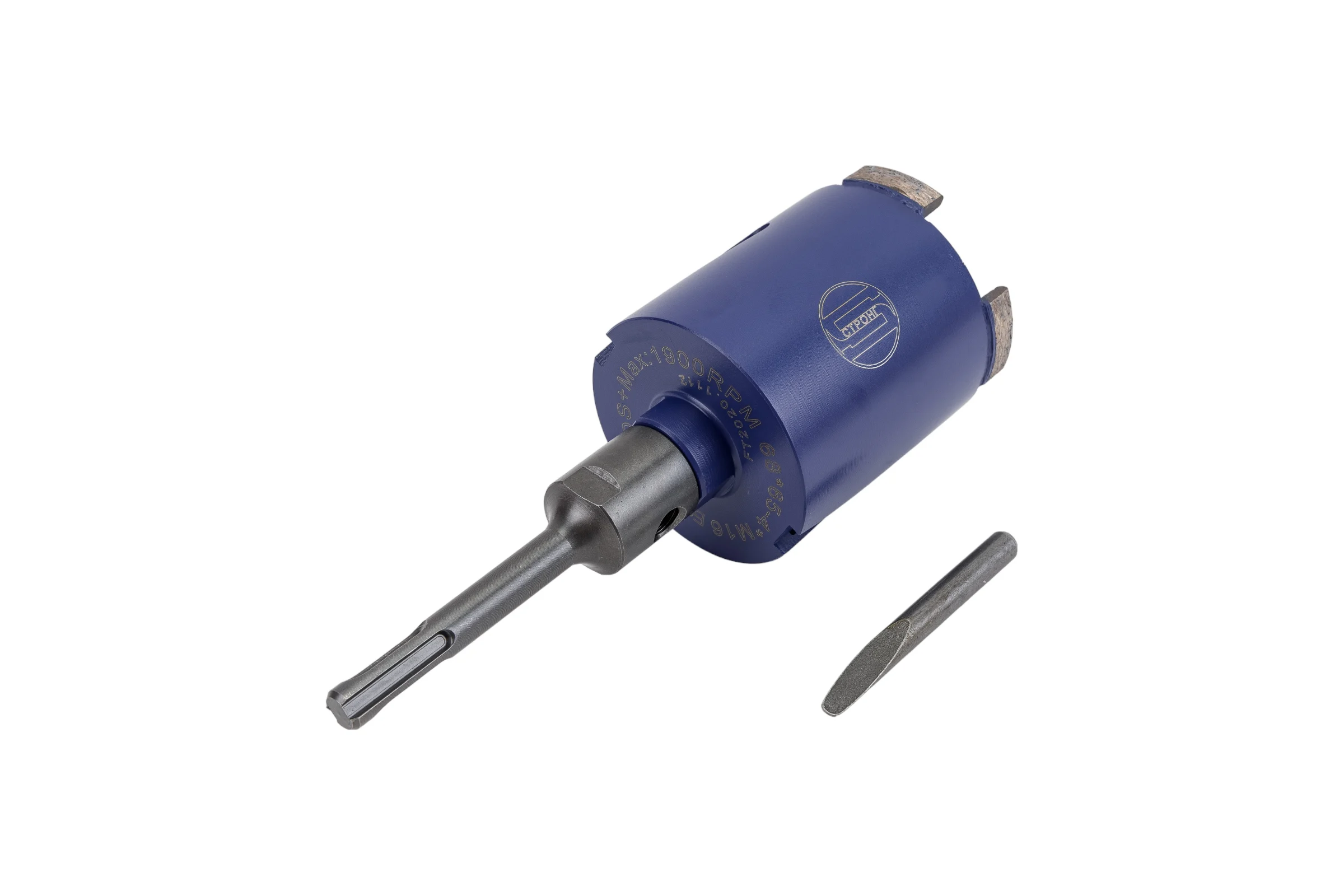 Коронка алмазная безударная SDS-Plus 68 мм Strong СTК-06400068