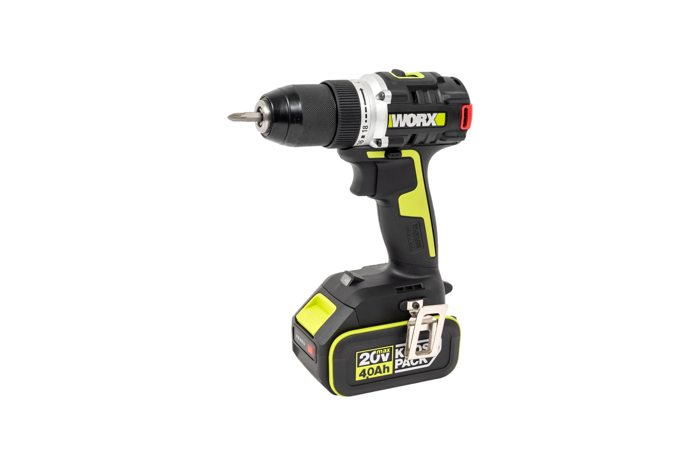 Аккумуляторная дрель-шуруповерт WORX Professional WU182X.2