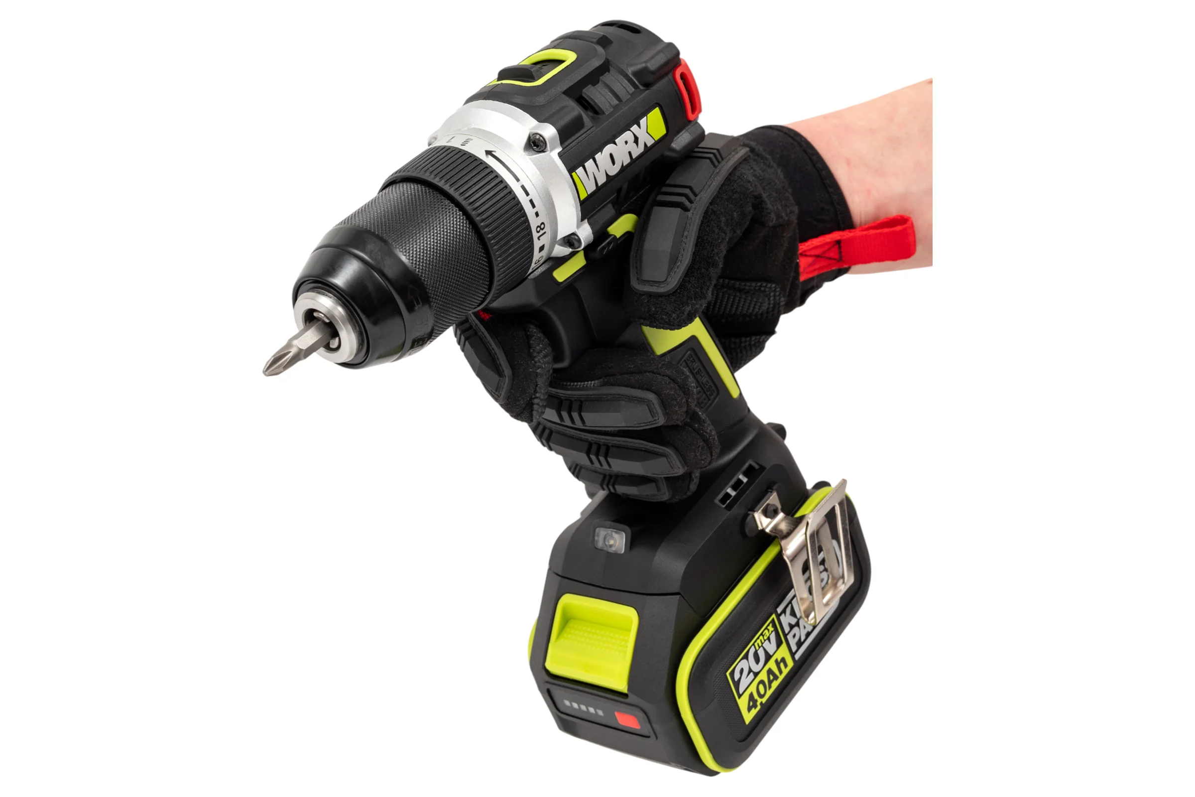 Аккумуляторная дрель-шуруповерт WORX Professional WU182X.2