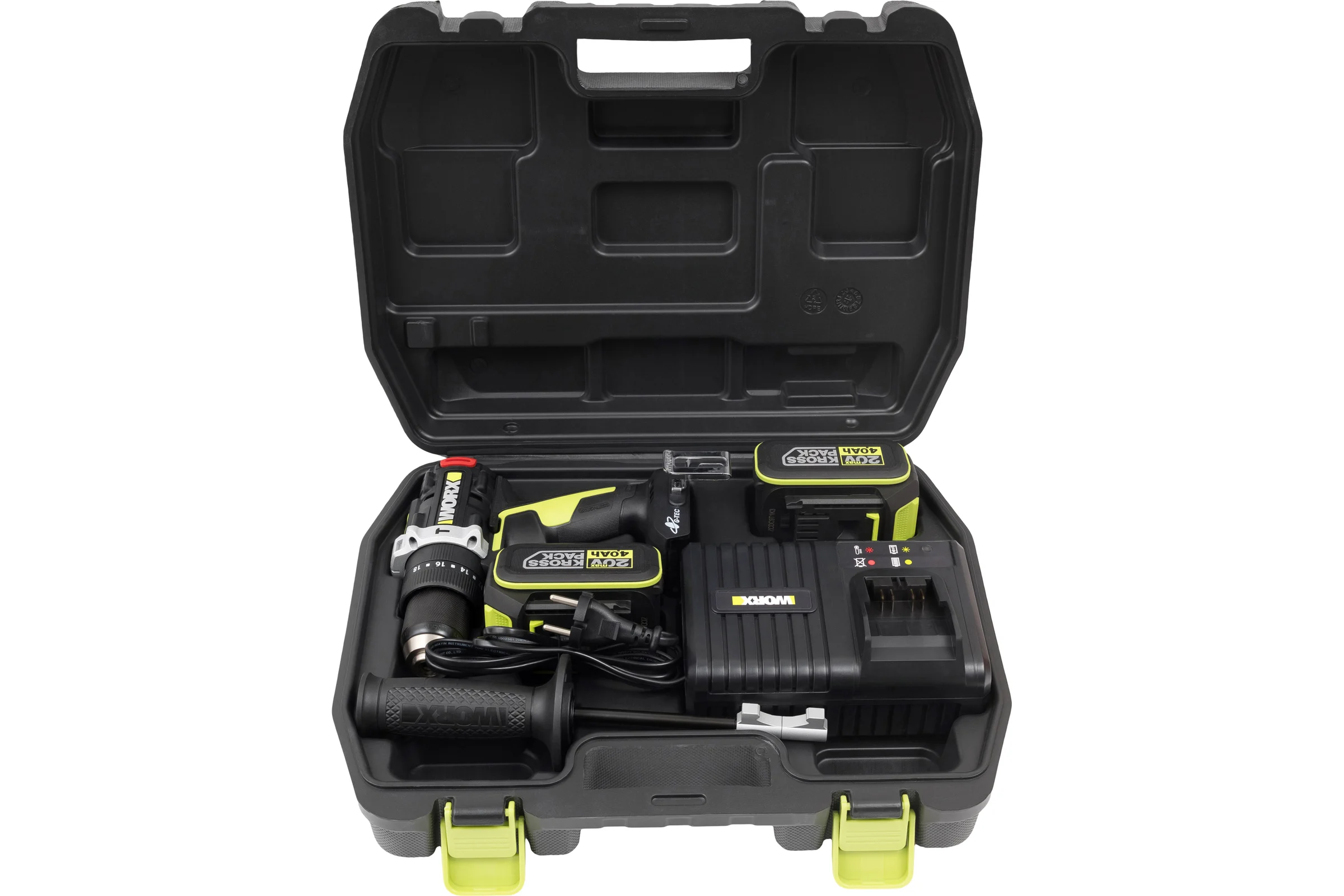 Аккумуляторная ударная дрель-шуруповерт WORX Professional WU373.2