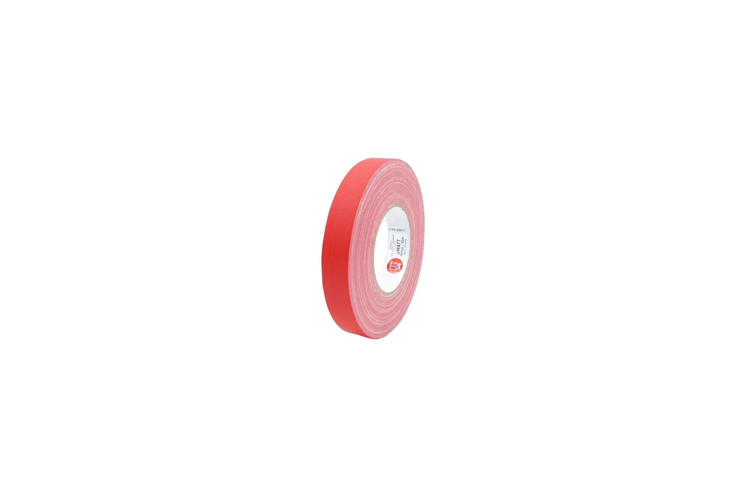 Клейкая лента DGTAPE MATT - Гаффа тейп 50мм/25м - Красный MATT50050/25/R