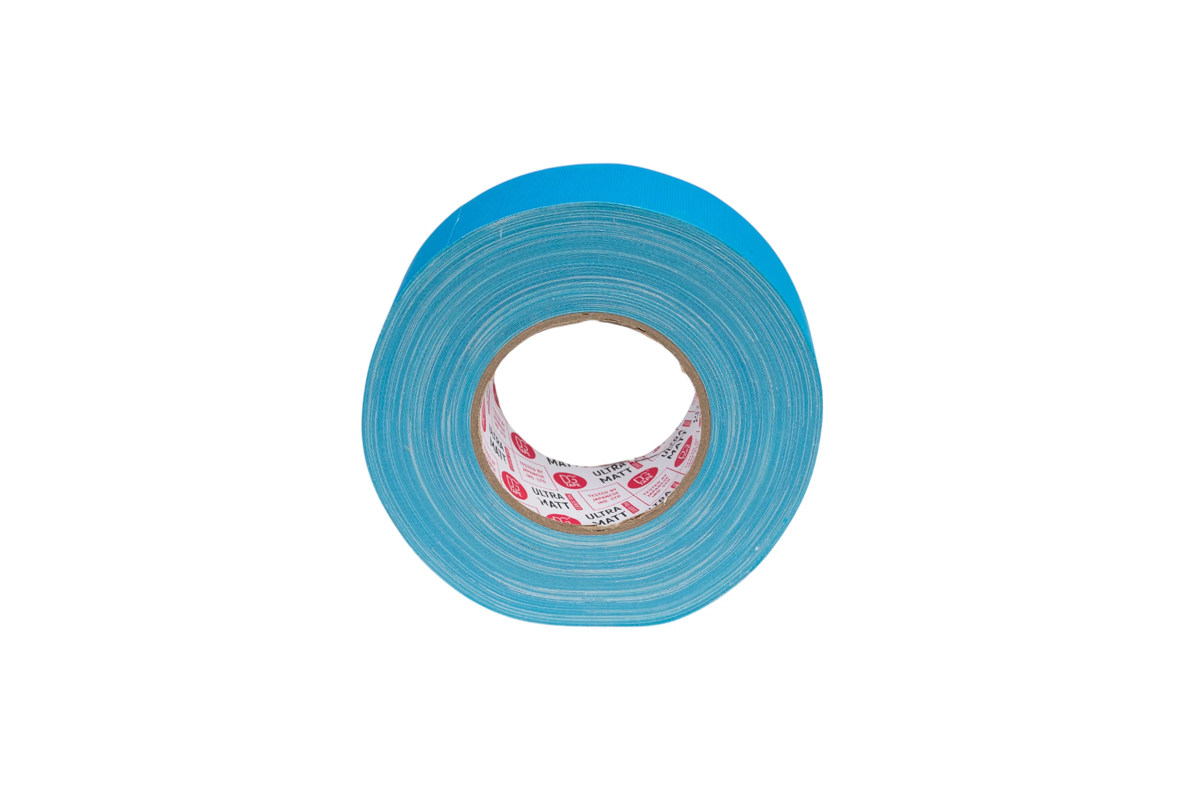 Клейкая лента DGTAPE ultraMATT - Гаффа тейп 50мм/50м - Голубой (светится в ультрафиолете) UMF50/50/BL
