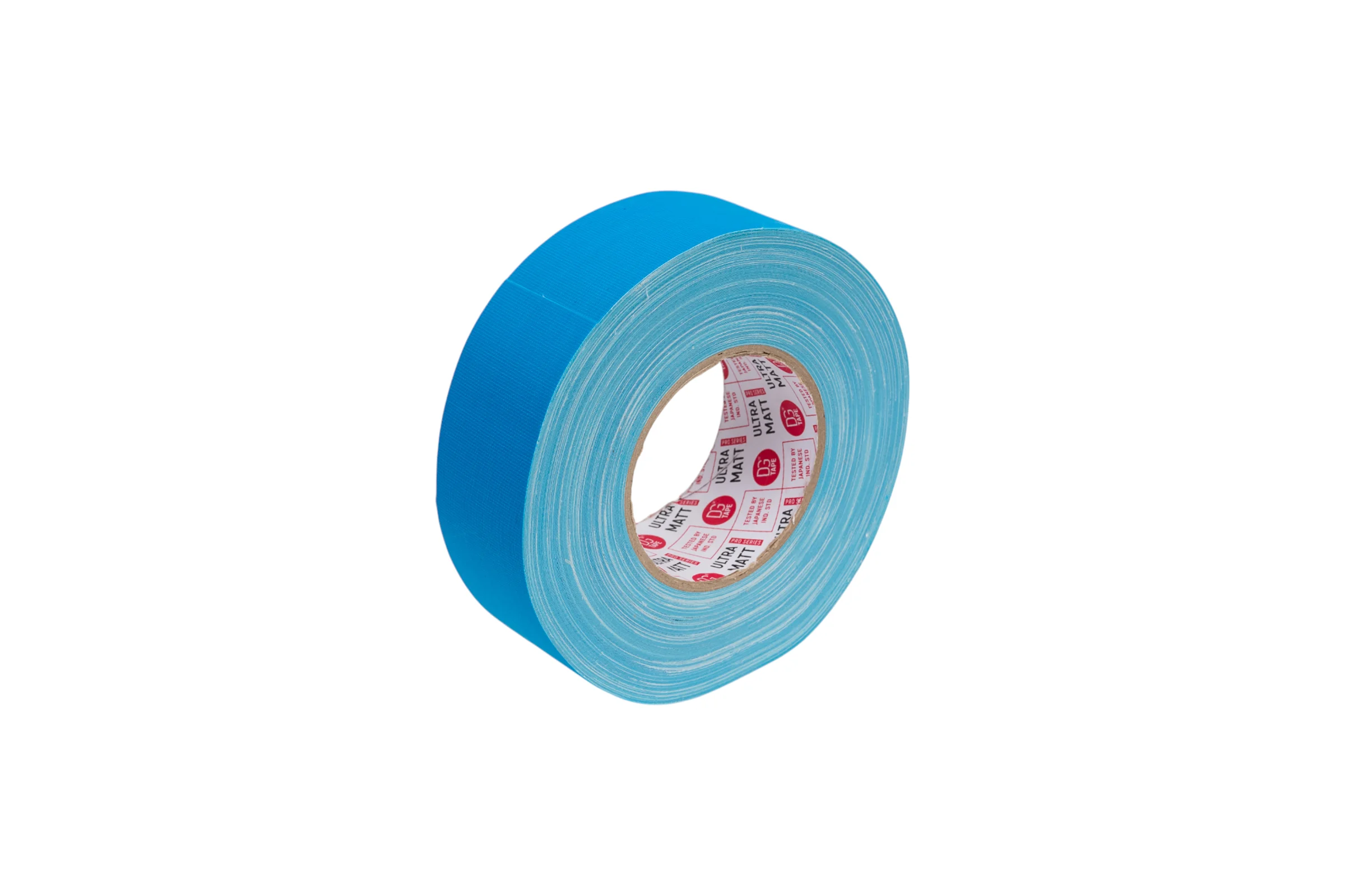Клейкая лента DGTAPE ultraMATT - Гаффа тейп 50мм/50м - Голубой (светится в ультрафиолете) UMF50/50/BL
